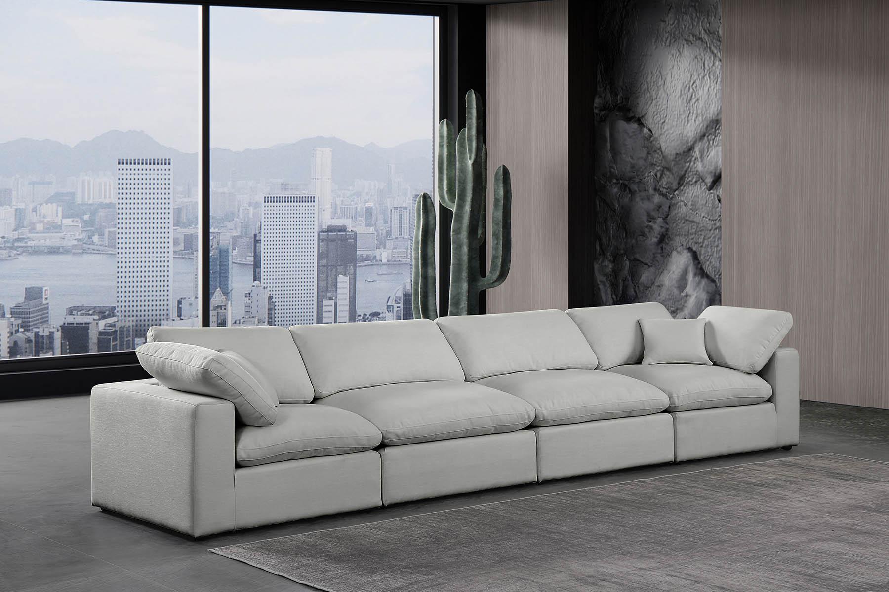 

    
Gray Linen Modular Sofa COMFY 187Grey-S158 Meridian Contemporary
