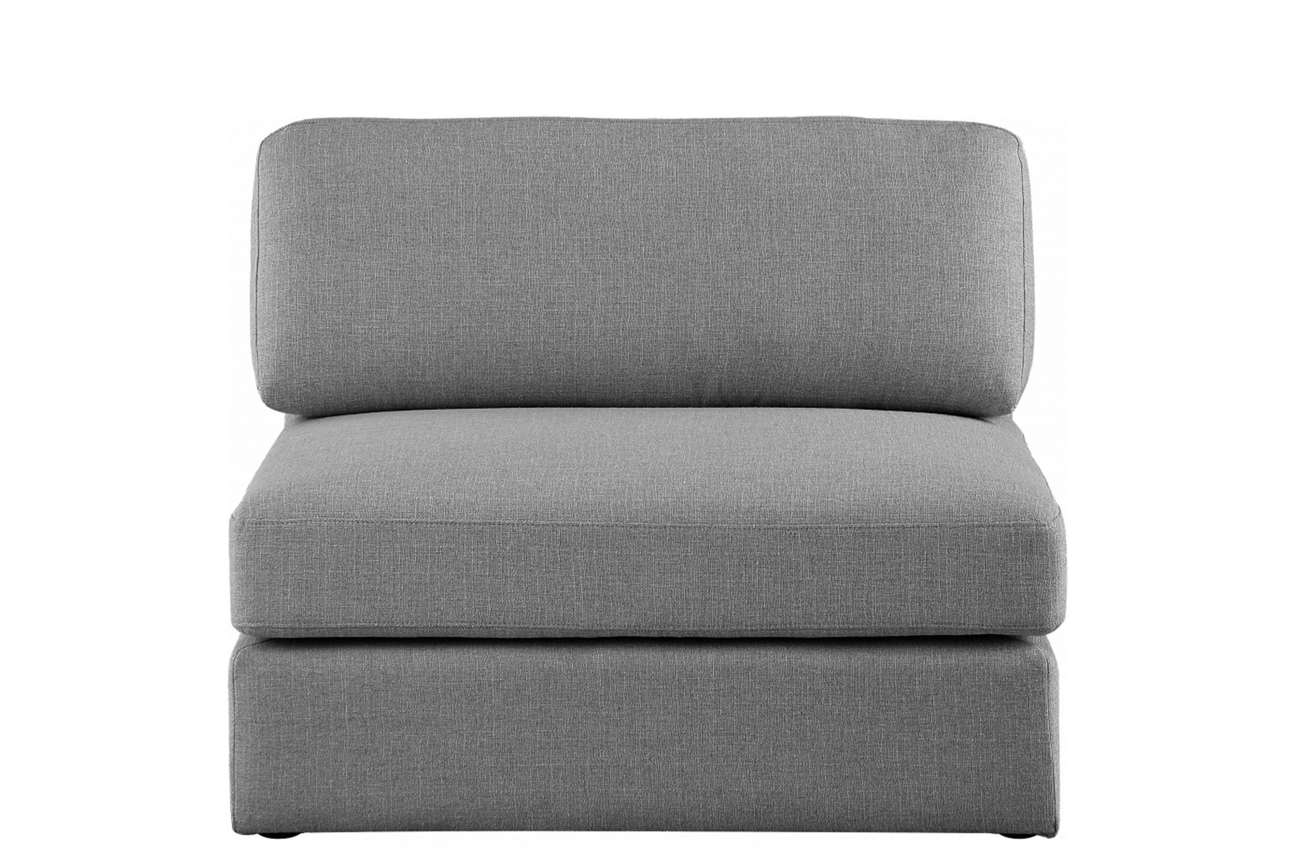 

        
Meridian Furniture BECKHAM 681Grey-Armless Armless Chair Gray Linen 94308263304
