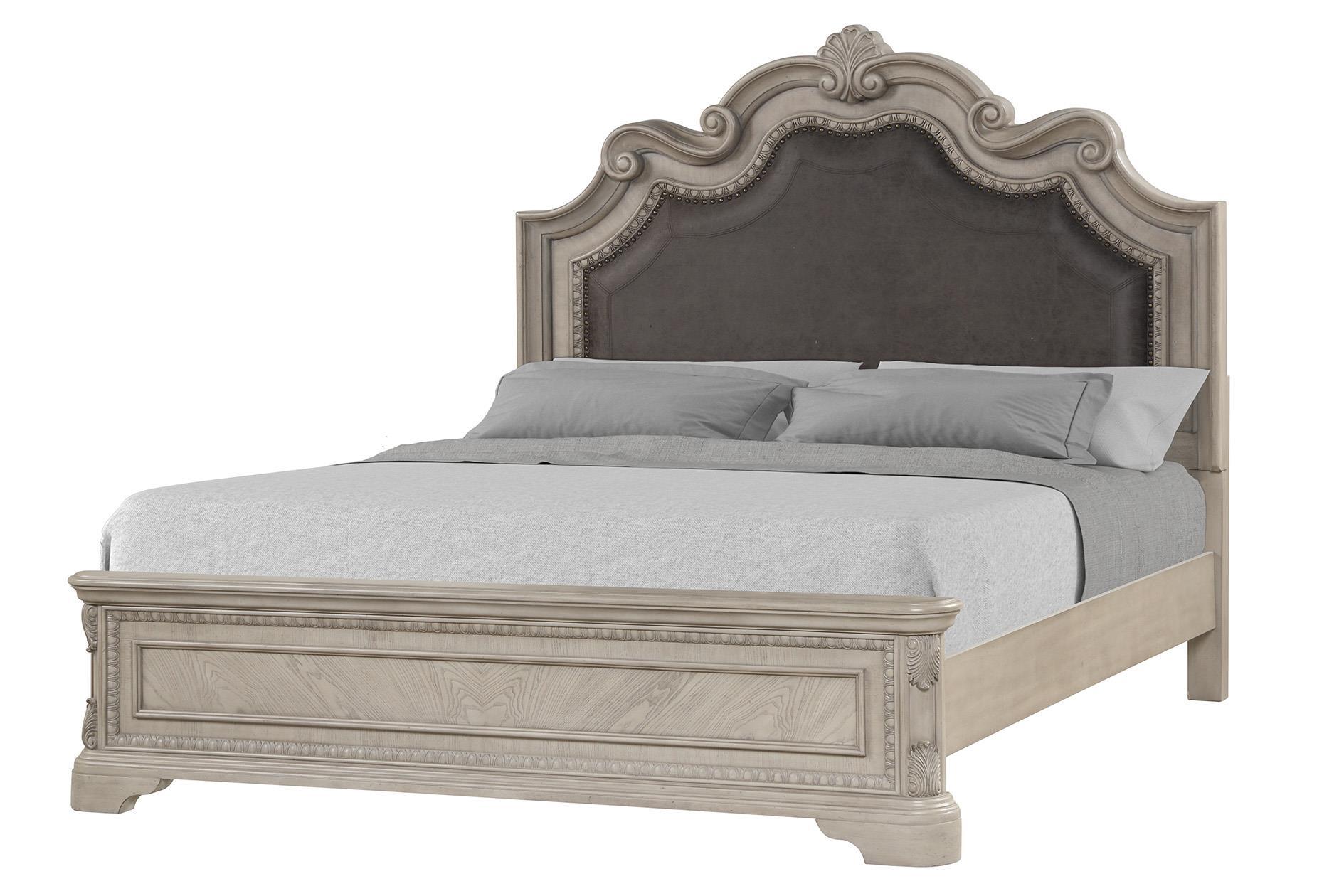 

    
Gray Panel Queen Bed COVENTRY 1989-107 Bernards Classic Traditional
