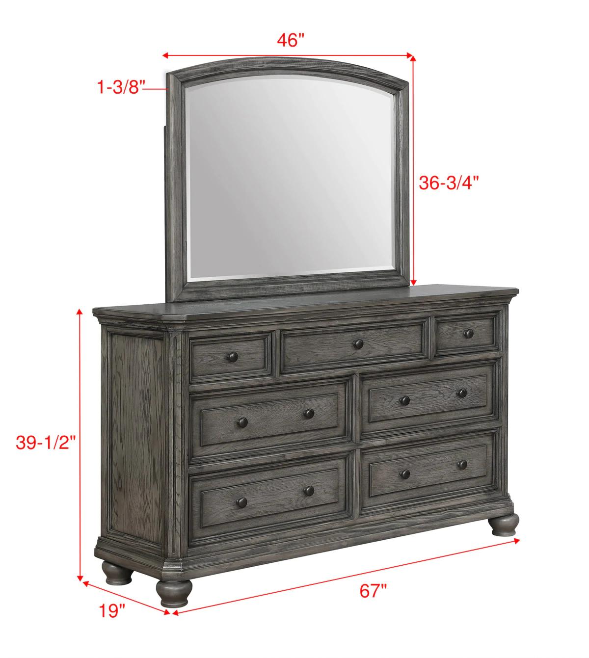 

    
B1885-K-Bed-5pcs Gray Panel Bedroom Set w/ Storage Drawers by Crown Mark Lavonia B1885-K-Bed-5pcs
