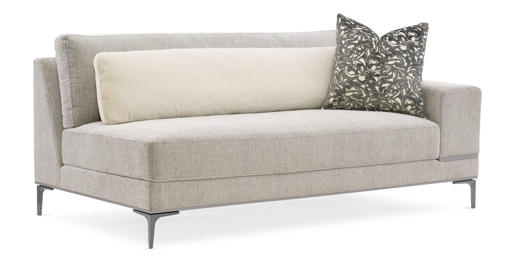 

        
662896034530Natural Performance Fabric 3Pcs Sectional & Ottoman Modern REPETITION by Caracole
