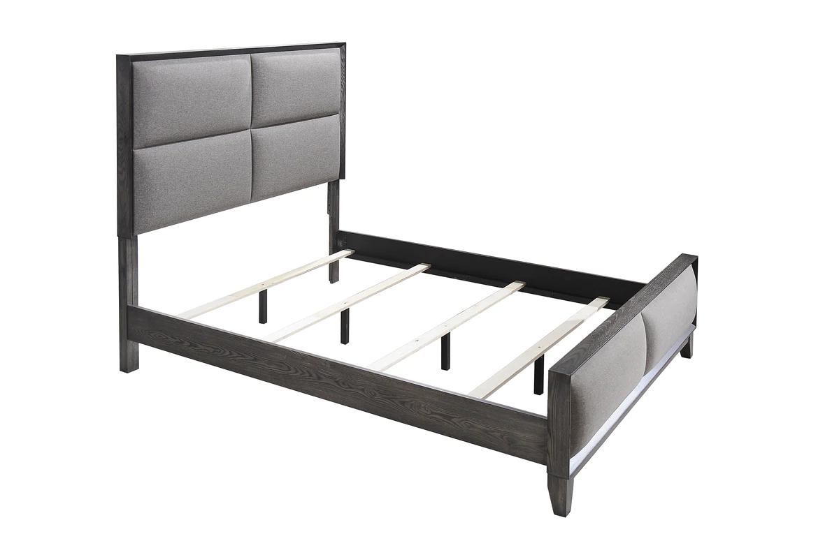 

    
Crown Mark Florian Panel Bed Gray B6570-Q-Bed
