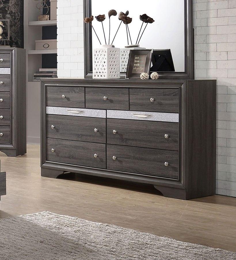 

                    
Buy Gray Queen Storage Bedroom Set 5P MATRIX Galaxy Home Modern Contemporary
