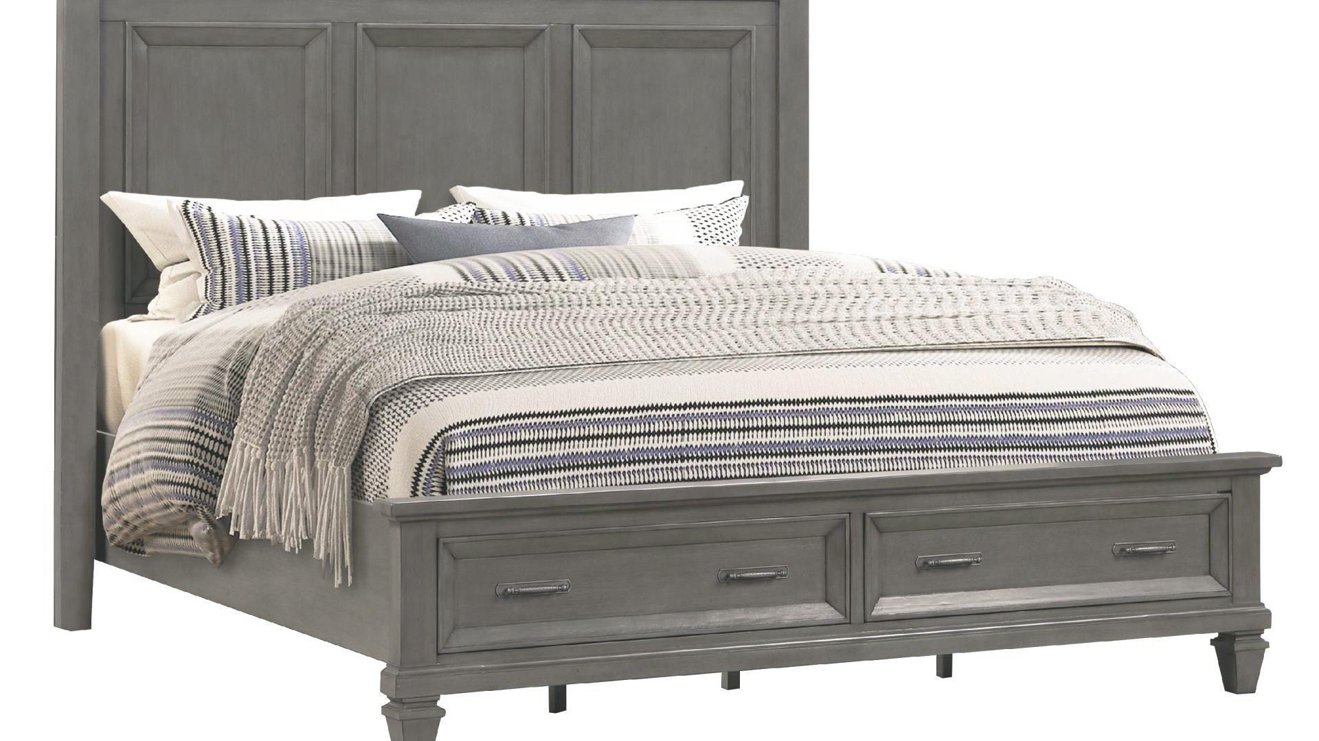 

    
Galaxy Home Furniture HAMILTON-GR-EK-BED Storage Bed Gray HAMILTON-GR-EK-BED
