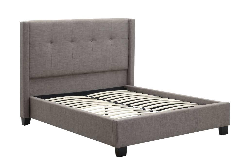 

                    
Modus Furniture MADELEINE Platform Bed Gray Fabric Purchase 
