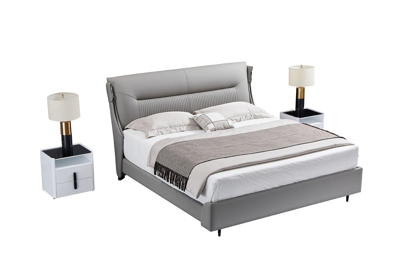 

                    
American Eagle Furniture B-Y2001-EK / NS-Y2001 Platform Bedroom Set Gray Genuine Leather Purchase 
