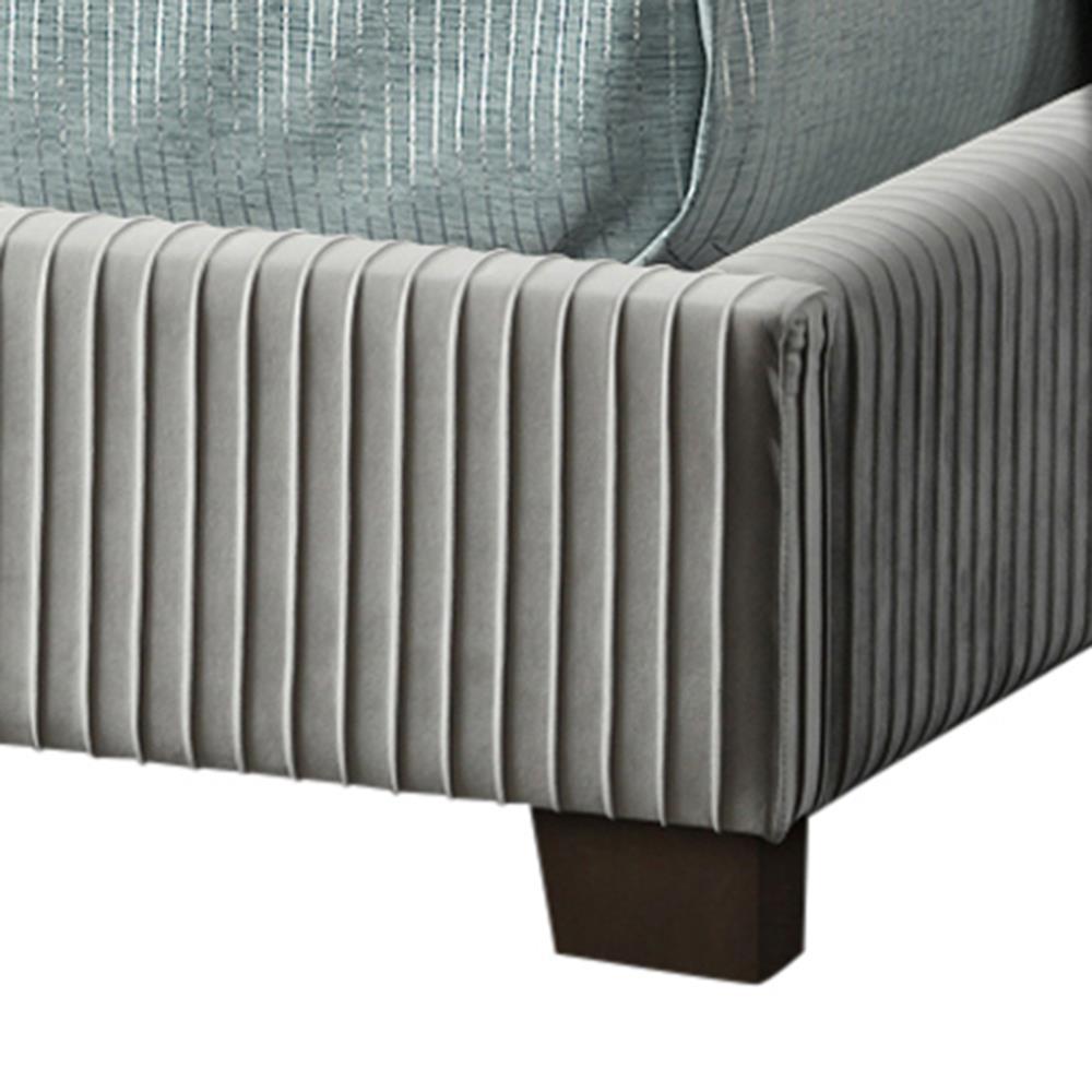 

        
Bernards Furniture Jennie 1147-110 Upholstered Bed Gray  708939114729
