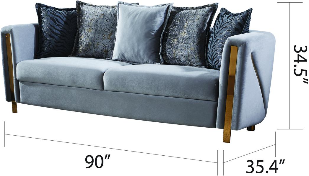 

    
Chanelle-S Galaxy Home Furniture Sofa
