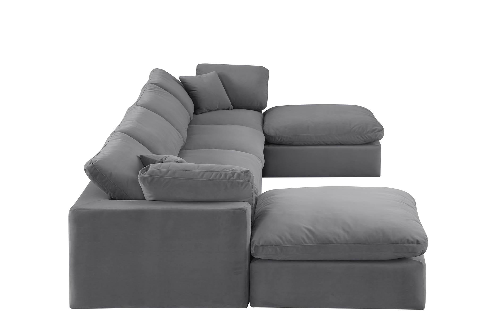 

        
Meridian Furniture 189Grey-Sec6B Modular Sectional Gray Velvet 094308289861

