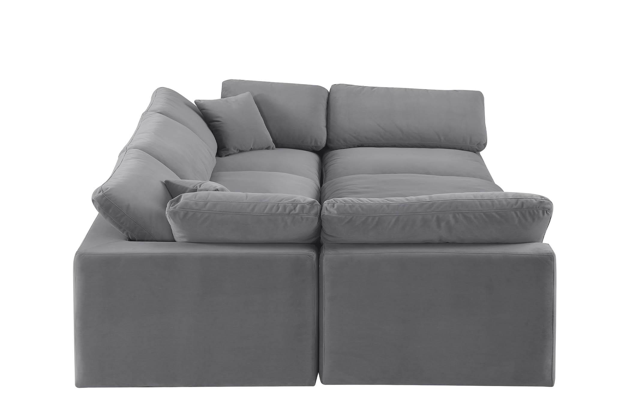 

        
Meridian Furniture 189Grey-Sec6C Modular Sectional Gray Velvet 094308289878
