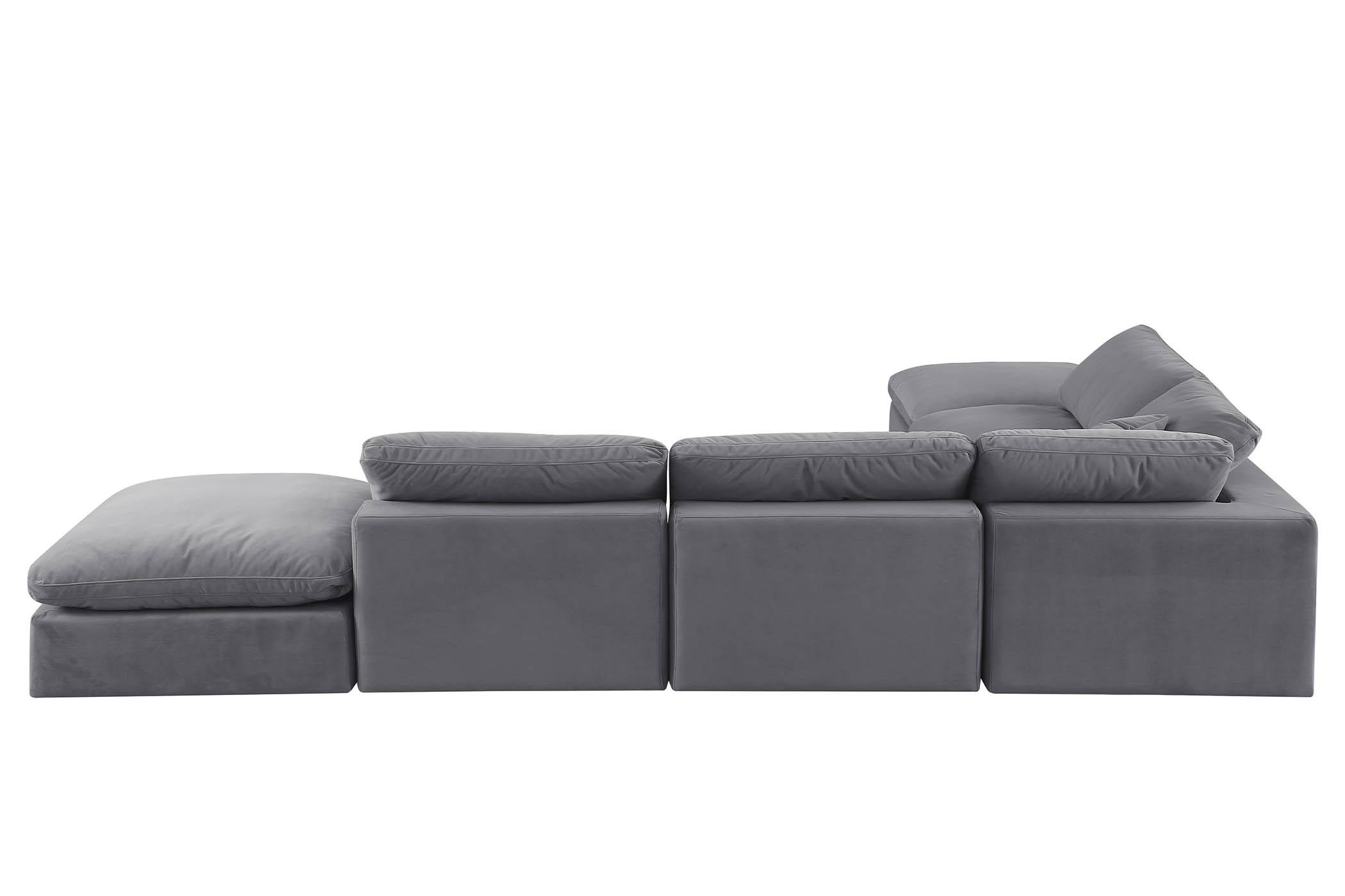 

        
Meridian Furniture 189Grey-Sec6E Modular Sectional Gray Velvet 094308293424
