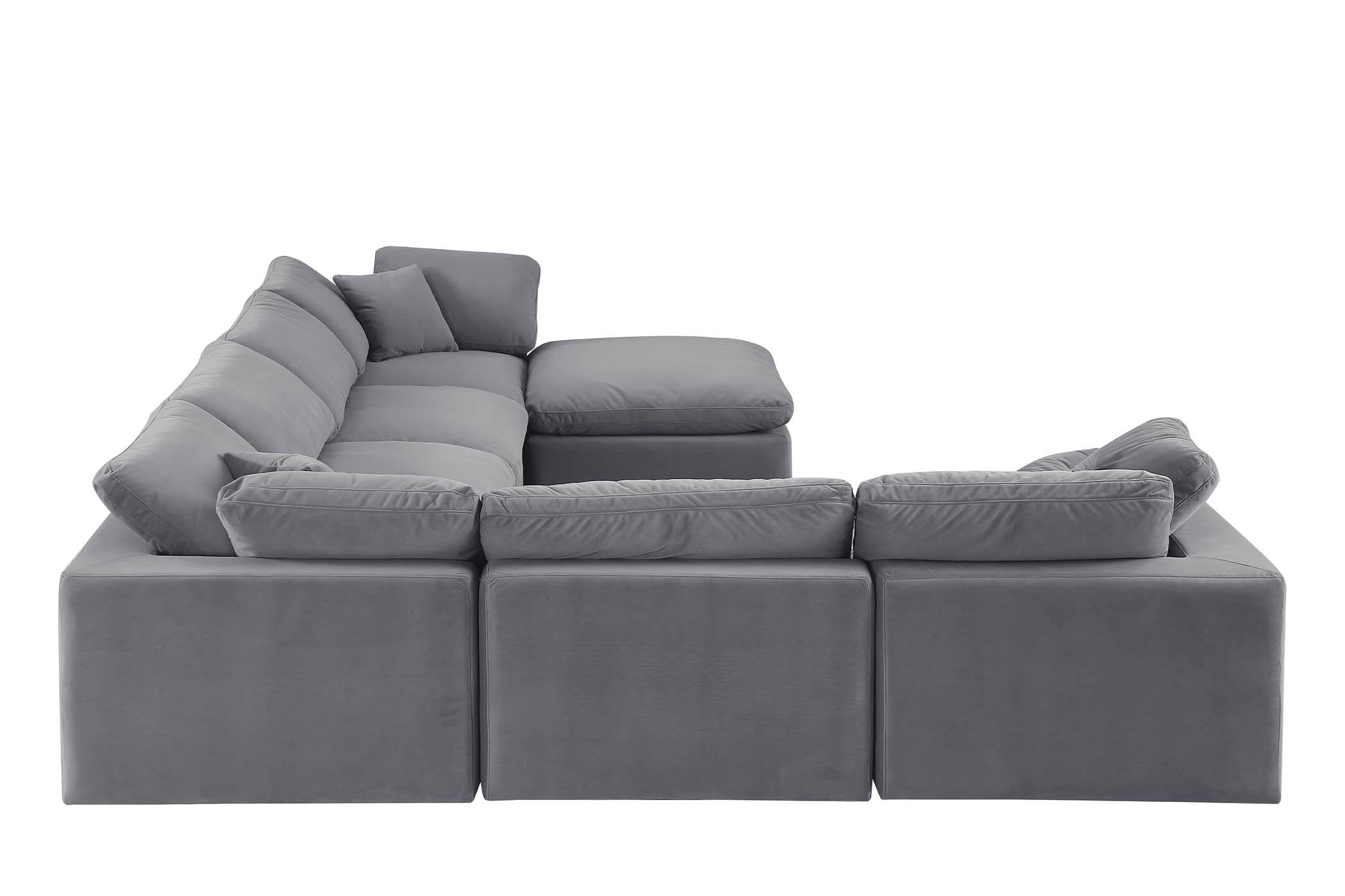 

        
Meridian Furniture 189Grey-Sec7A Modular Sectional Gray Velvet 094308289892

