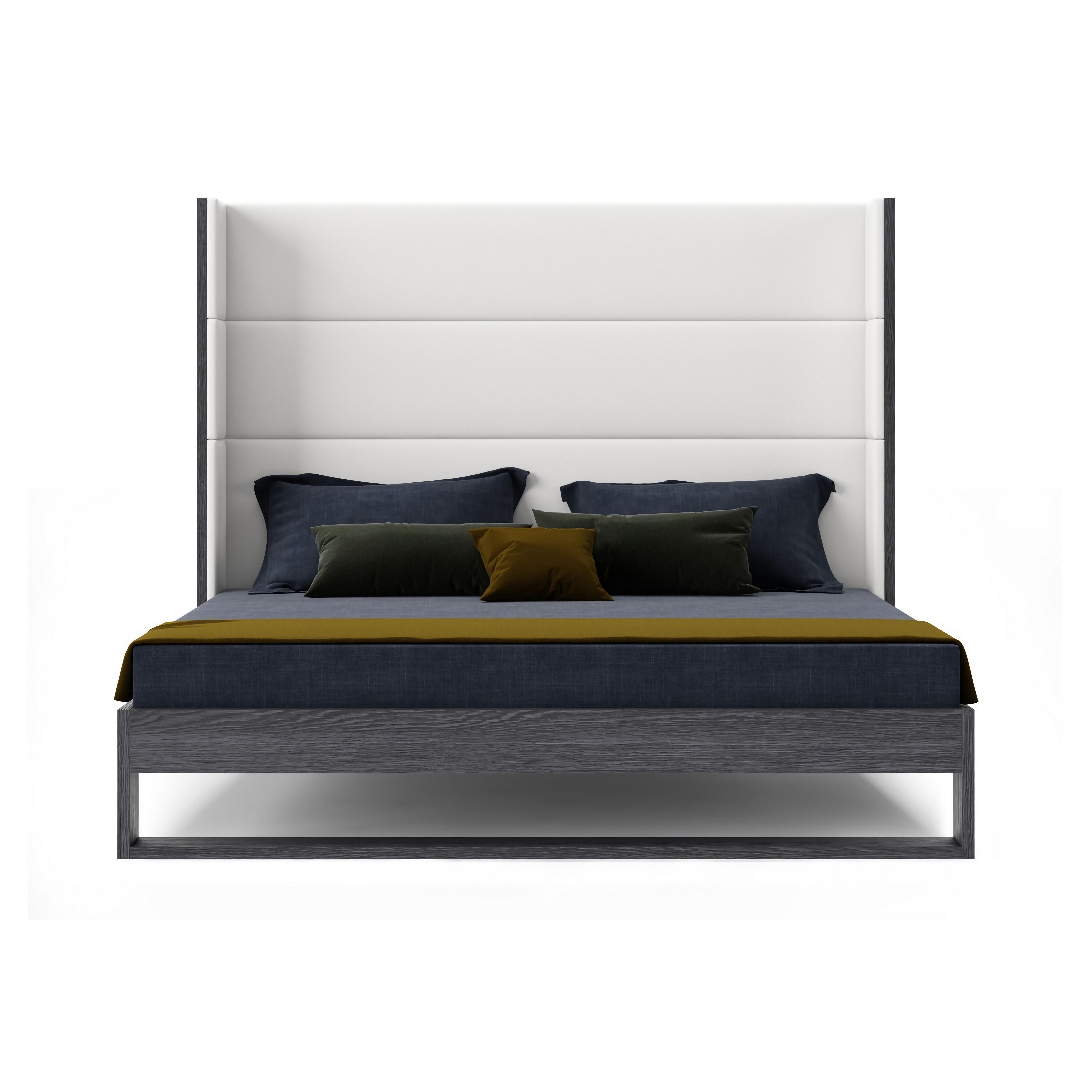 

    
VIG Furniture Heloise Panel Bedroom Set Gray VGBBMA1502-GRY-BED-Q-3pcs
