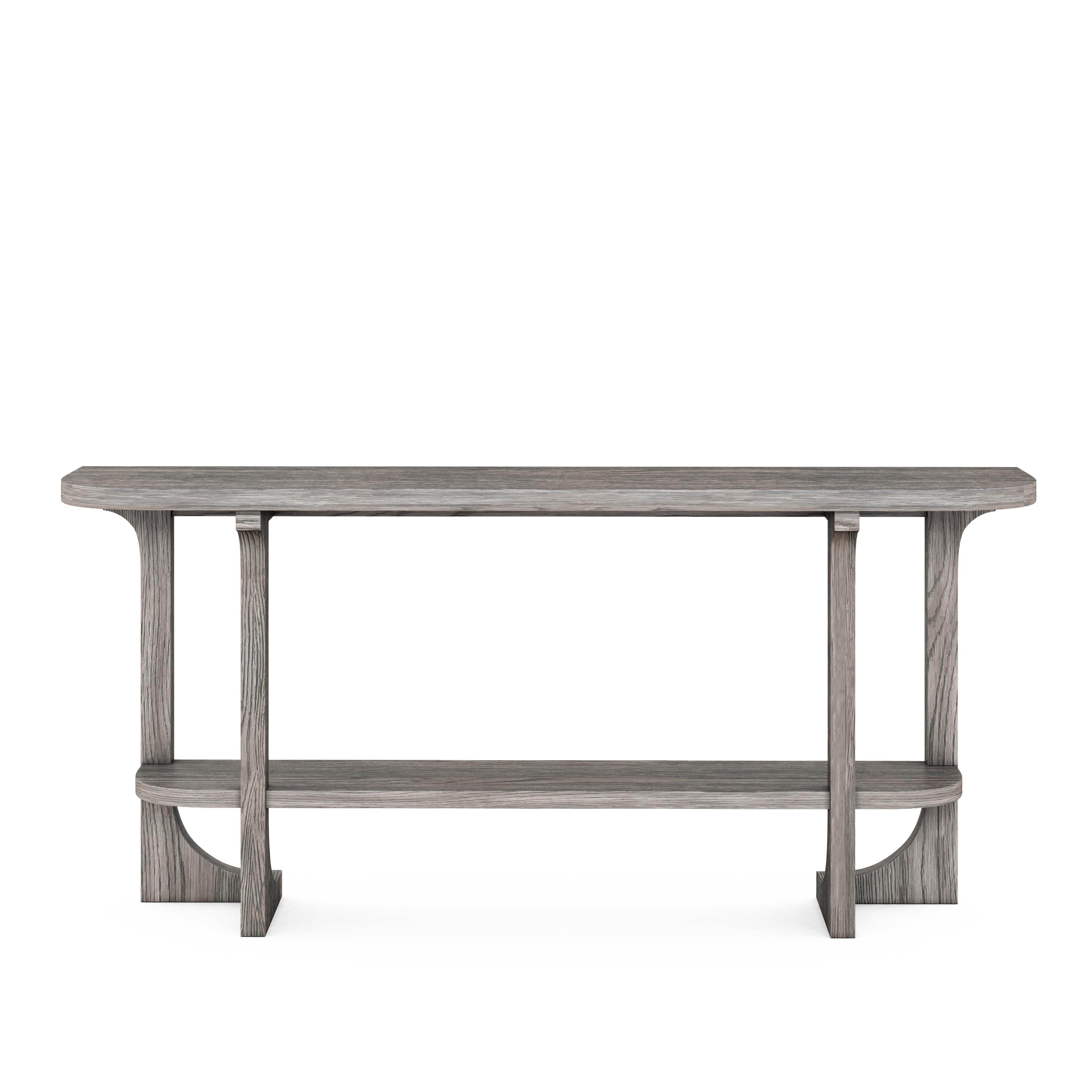 Modern, Casual Console Table Vault 285314-2354 in Gray 