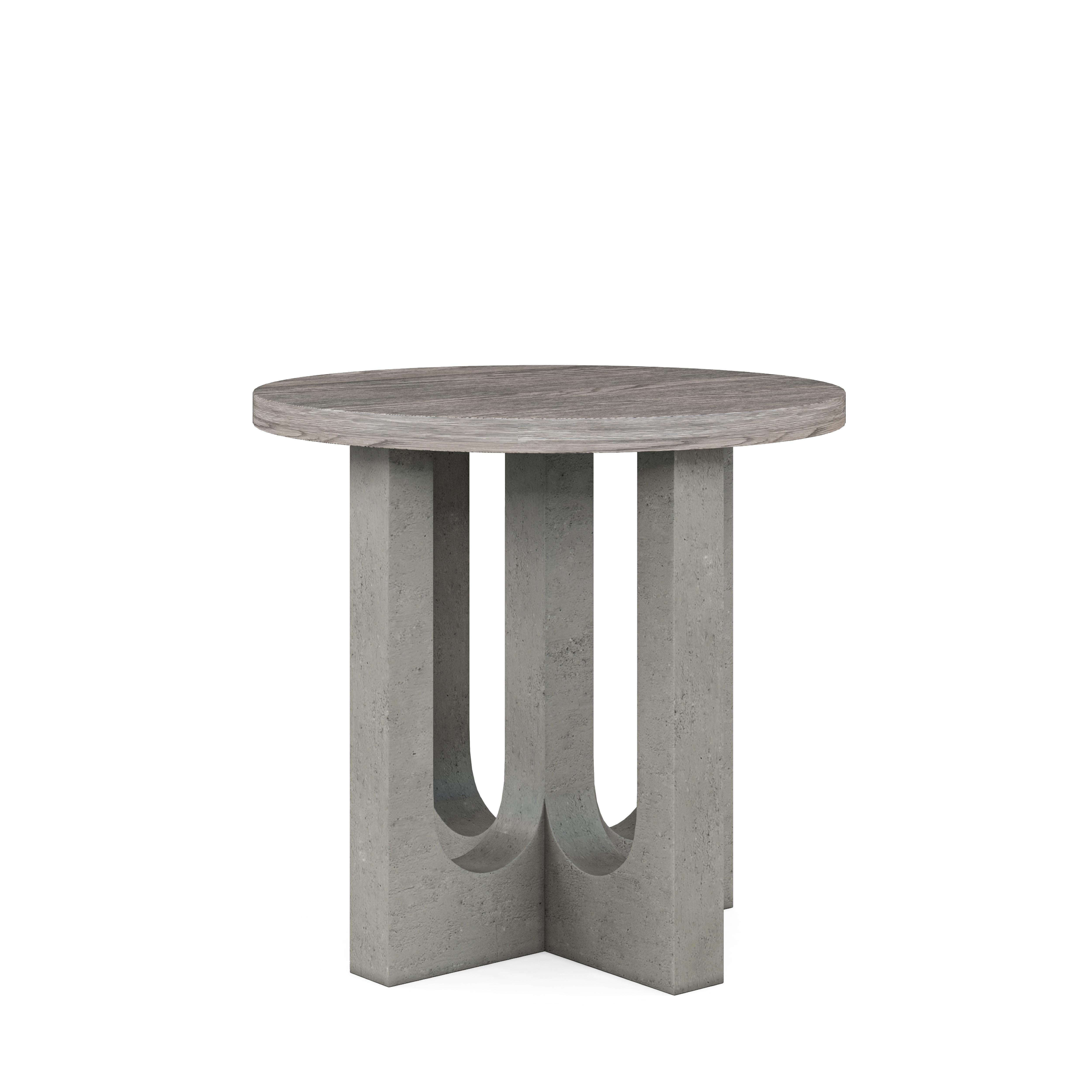 

    
Gray Wood Living Room End Table by A.R.T. Furniture Vault
