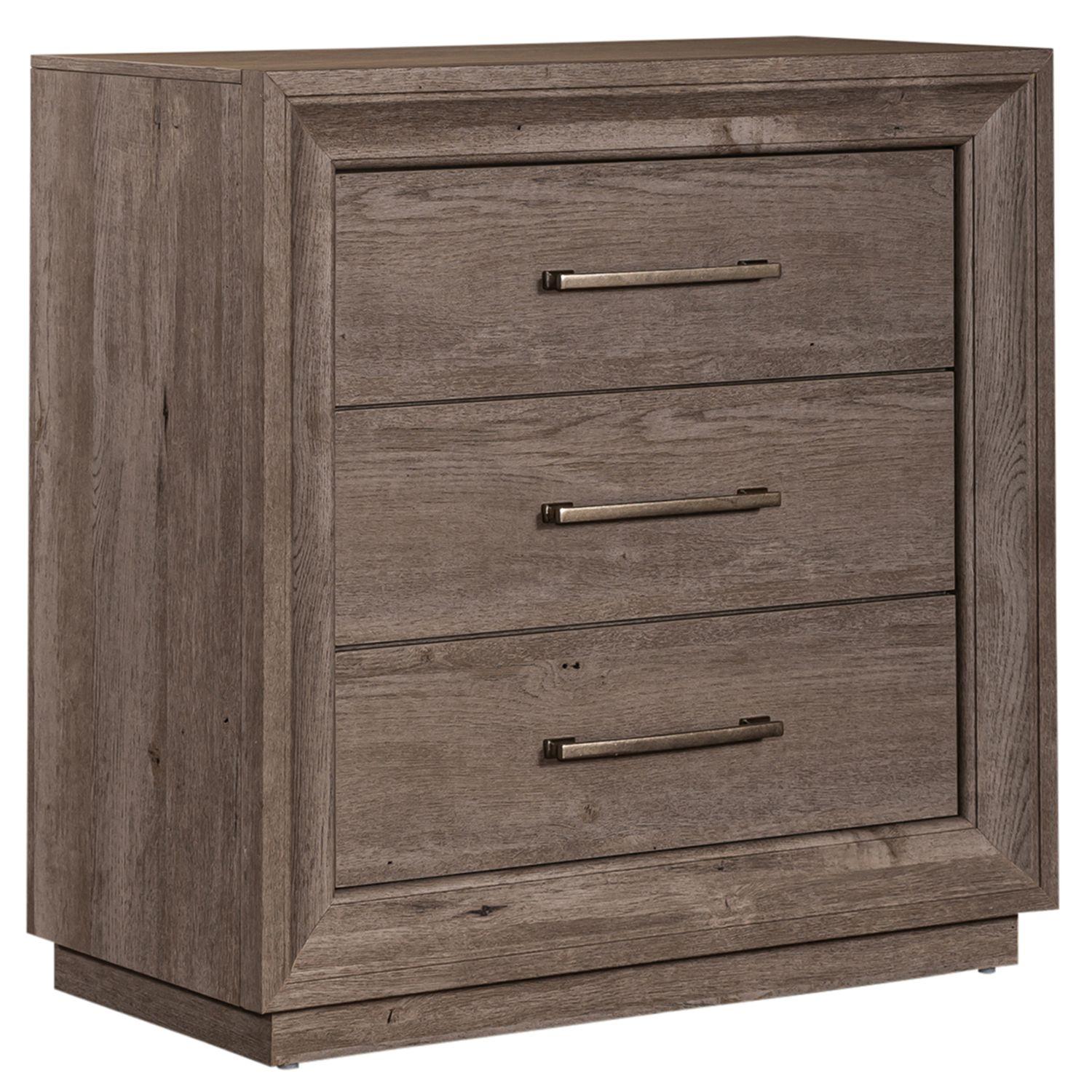 

    
Graystone Finish Bedside Chest Horizons (272-BR) Liberty Furniture

