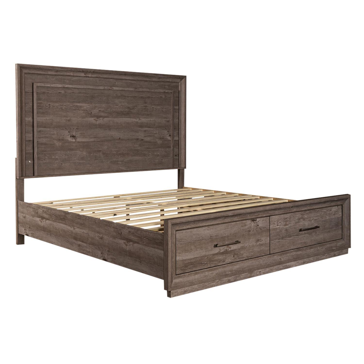 

    
Liberty Furniture Horizons (272-BR) Storage Bed Gray 272-BR-KSB
