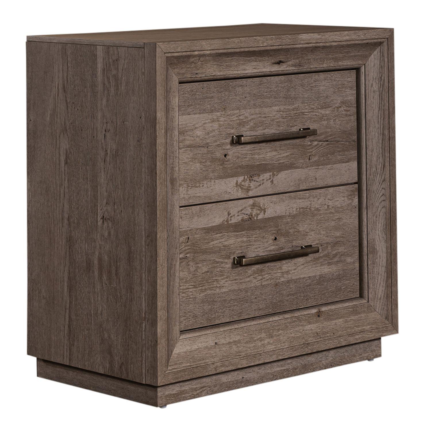 

    
Liberty Furniture Horizons (272-BR) Storage Bedroom Set Gray 272-BR-KSBDMN
