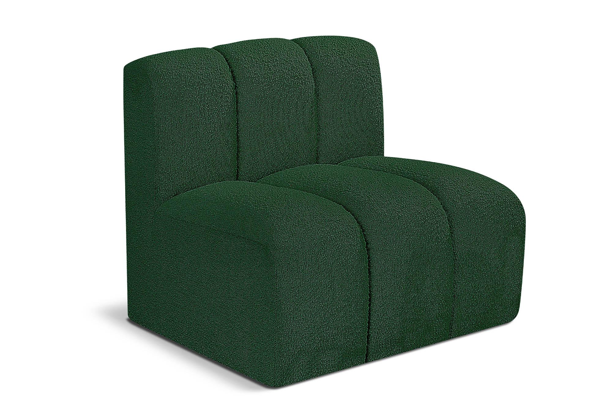 Contemporary, Modern Modular Chair ARC 102Green-ST 102Green-ST in Green 