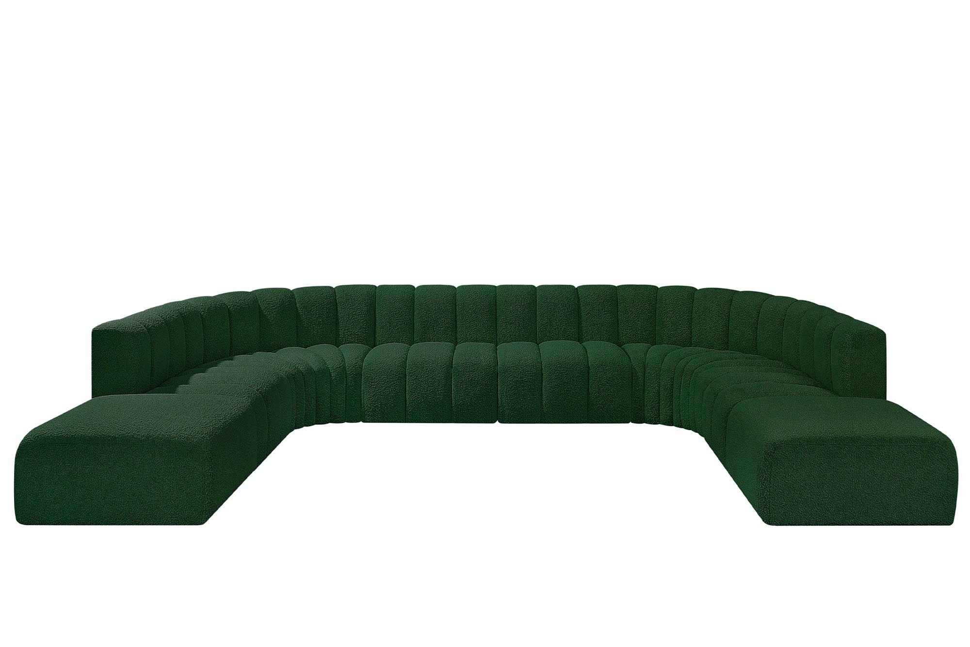 

        
Meridian Furniture ARC 102Green-S10A Modular Sectional Sofa Green Boucle 094308297743
