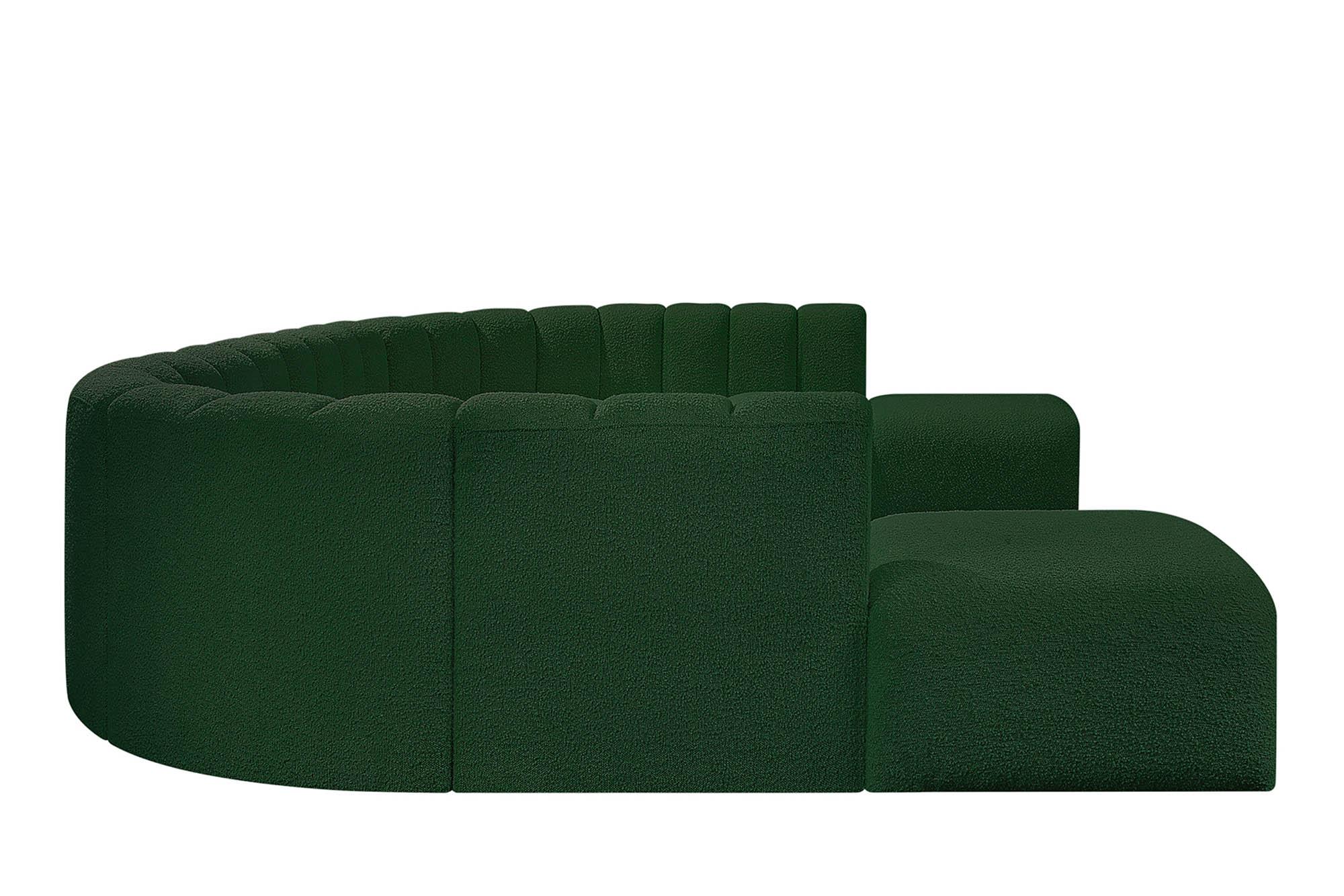 

    
102Green-S10A Meridian Furniture Modular Sectional Sofa
