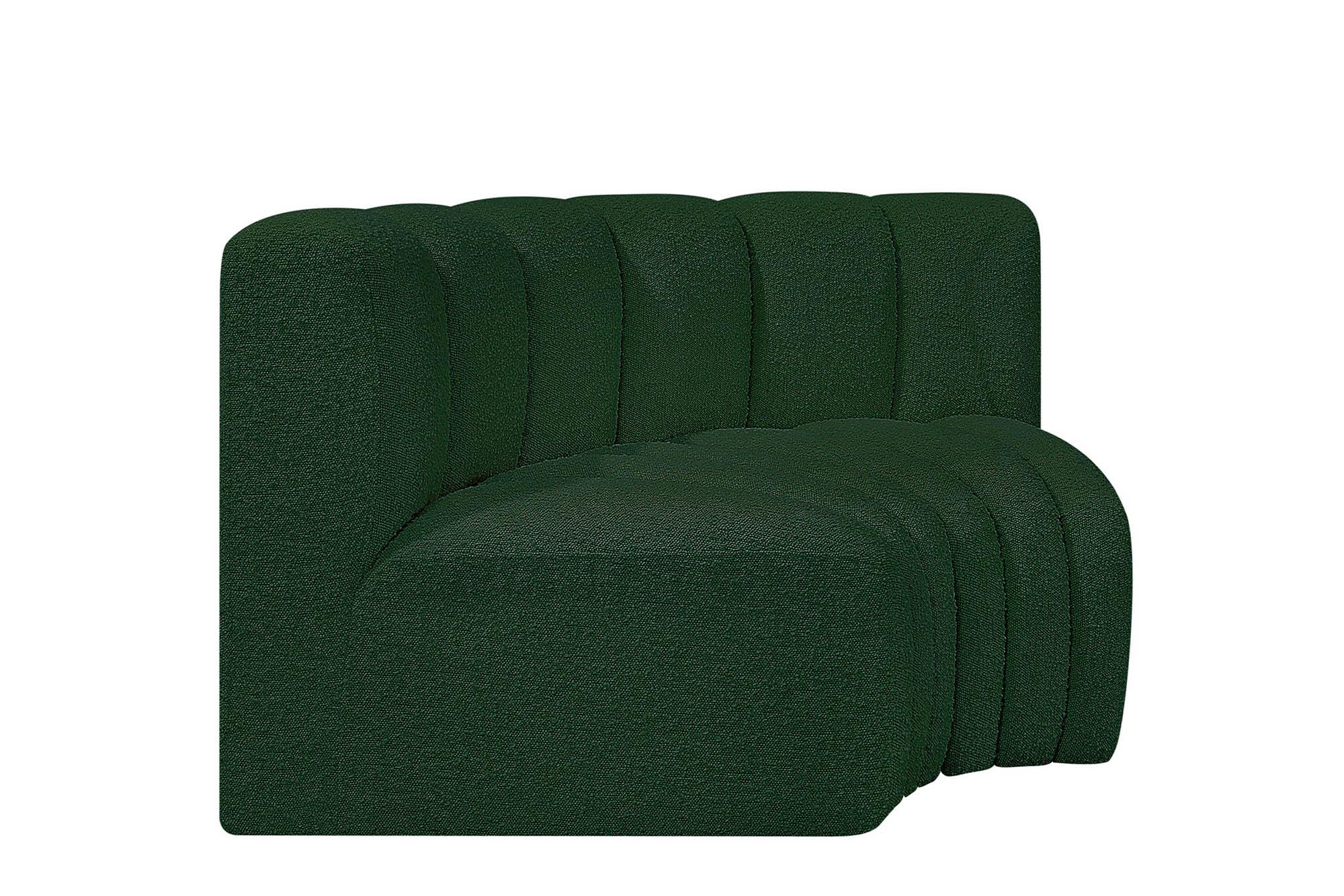 

        
Meridian Furniture ARC 102Green-S2B Modular Sectional Sofa Green Boucle 094308297460
