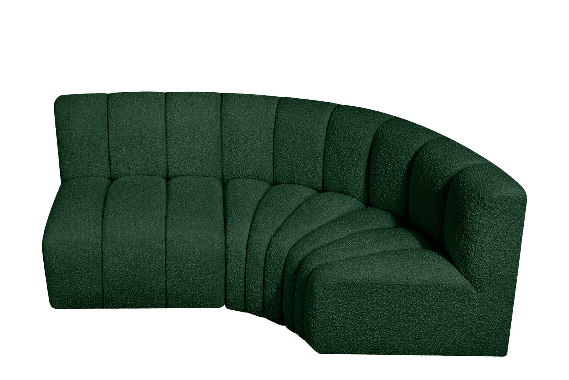 

    
Meridian Furniture ARC 102Green-S3A Modular Sectional Sofa Green 102Green-S3A
