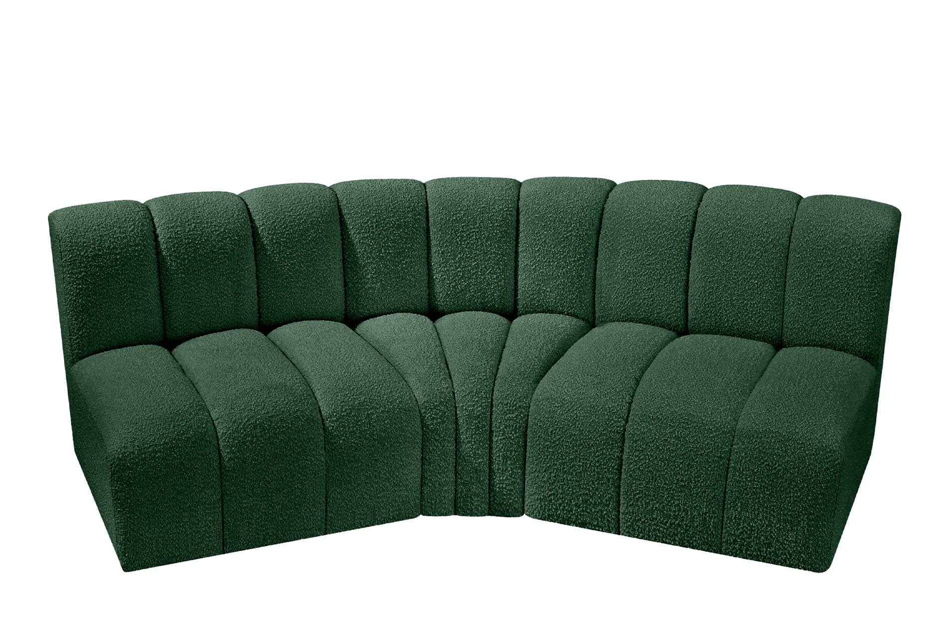 

    
Meridian Furniture ARC 102Green-S3B Modular Sectional Sofa Green 102Green-S3B
