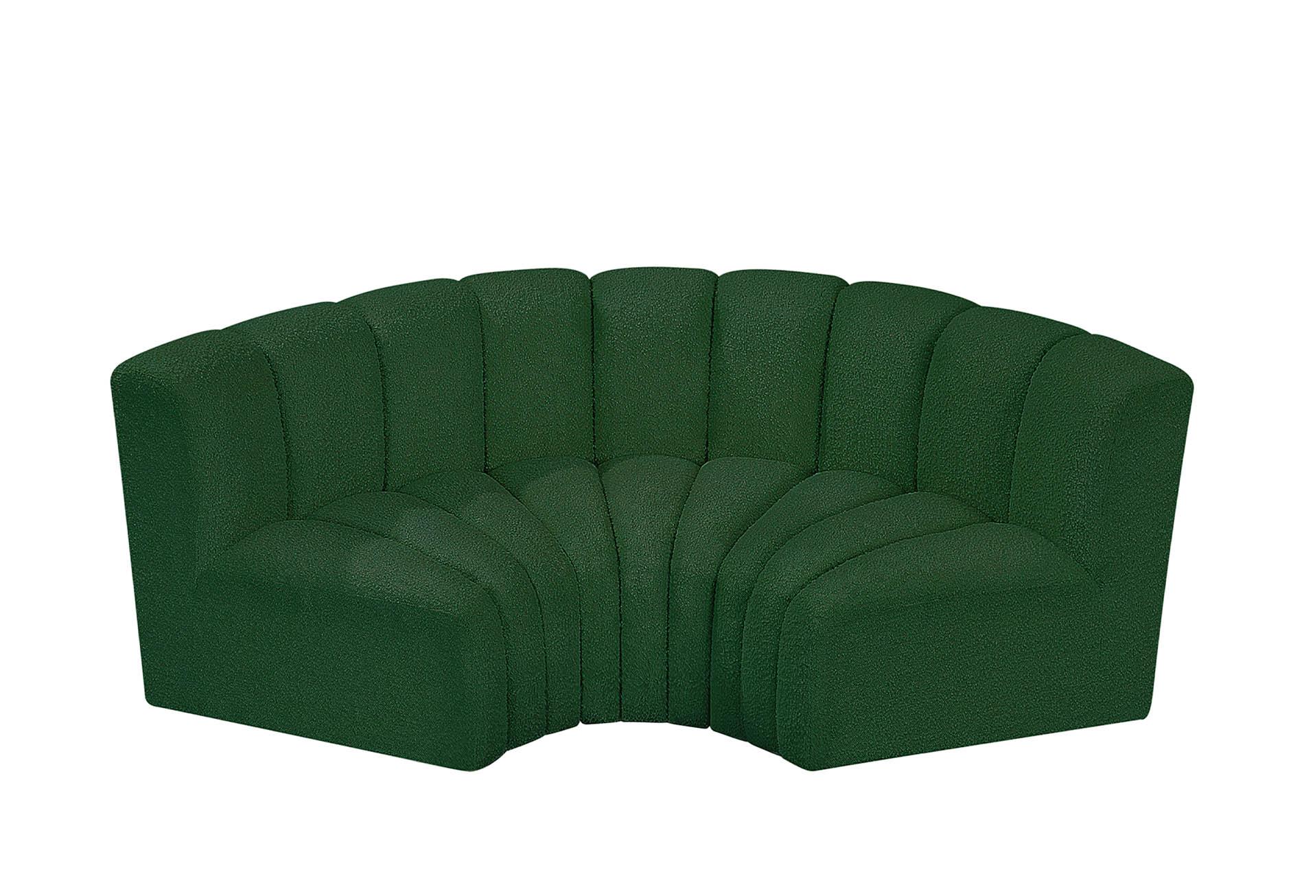 

    
Meridian Furniture ARC 102Green-S3C Modular Sectional Sofa Green 102Green-S3C
