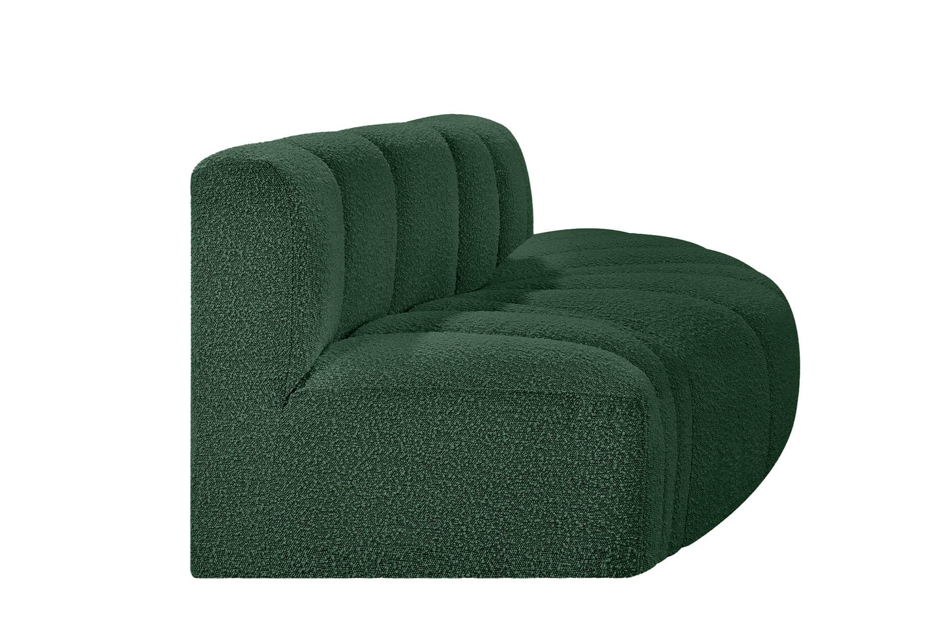 

        
Meridian Furniture ARC 102Green-S3E Modular Sectional Sofa Green Boucle 094308297514
