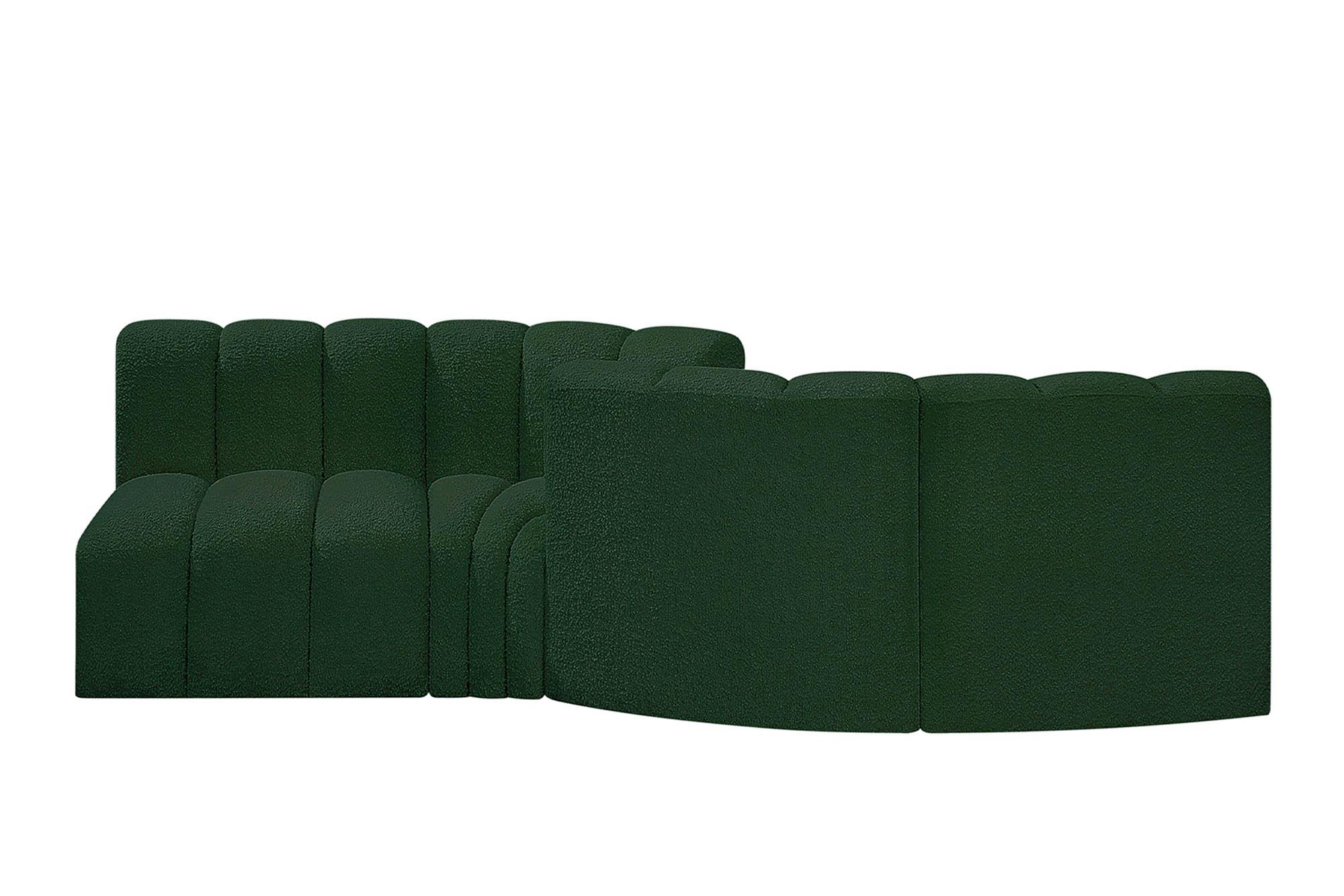 

    
Meridian Furniture ARC 102Green-S4A Modular Sectional Sofa Green 102Green-S4A
