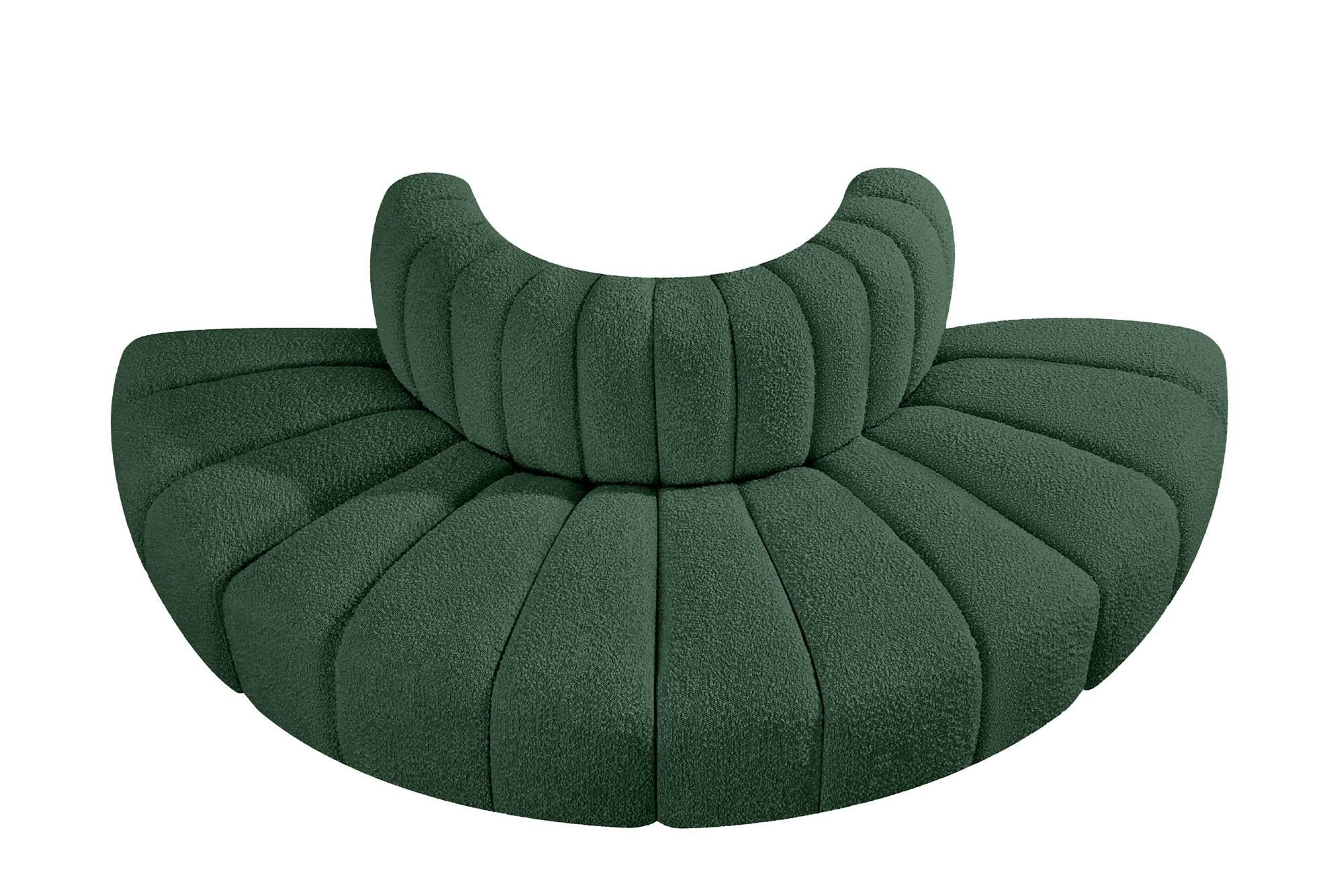 

    
Meridian Furniture ARC 102Green-S4G Modular Sectional Sofa Green 102Green-S4G
