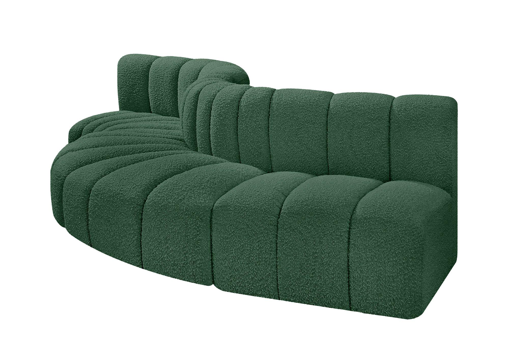 

    
Meridian Furniture ARC 102Green-S5B Modular Sectional Sofa Green 102Green-S5B
