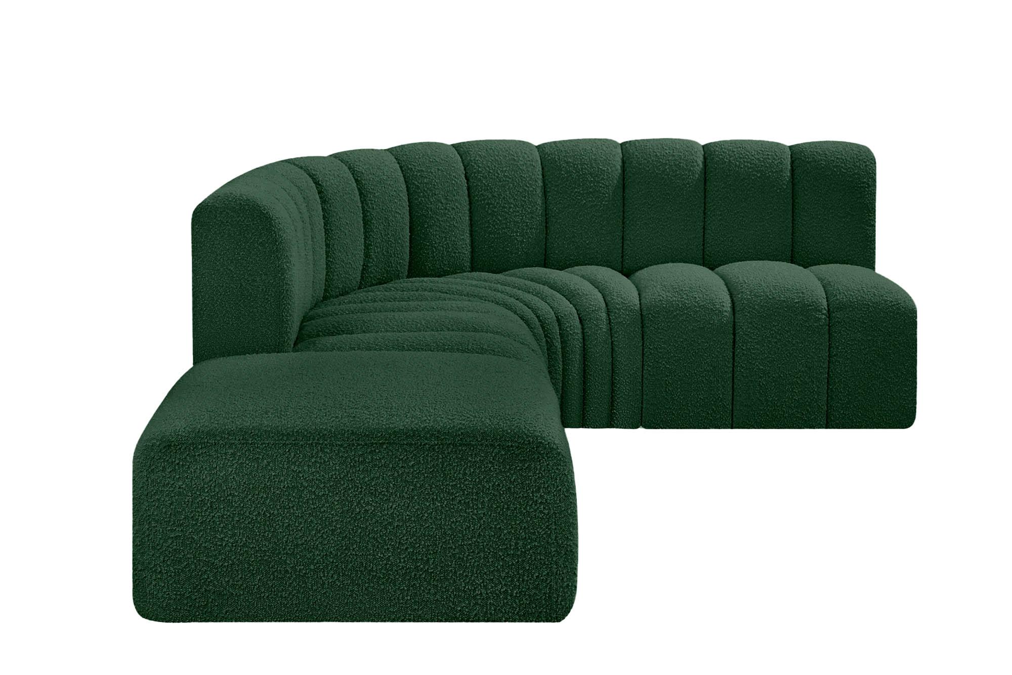 

    
Meridian Furniture ARC 102Green-S5C Modular Sectional Sofa Green 102Green-S5C
