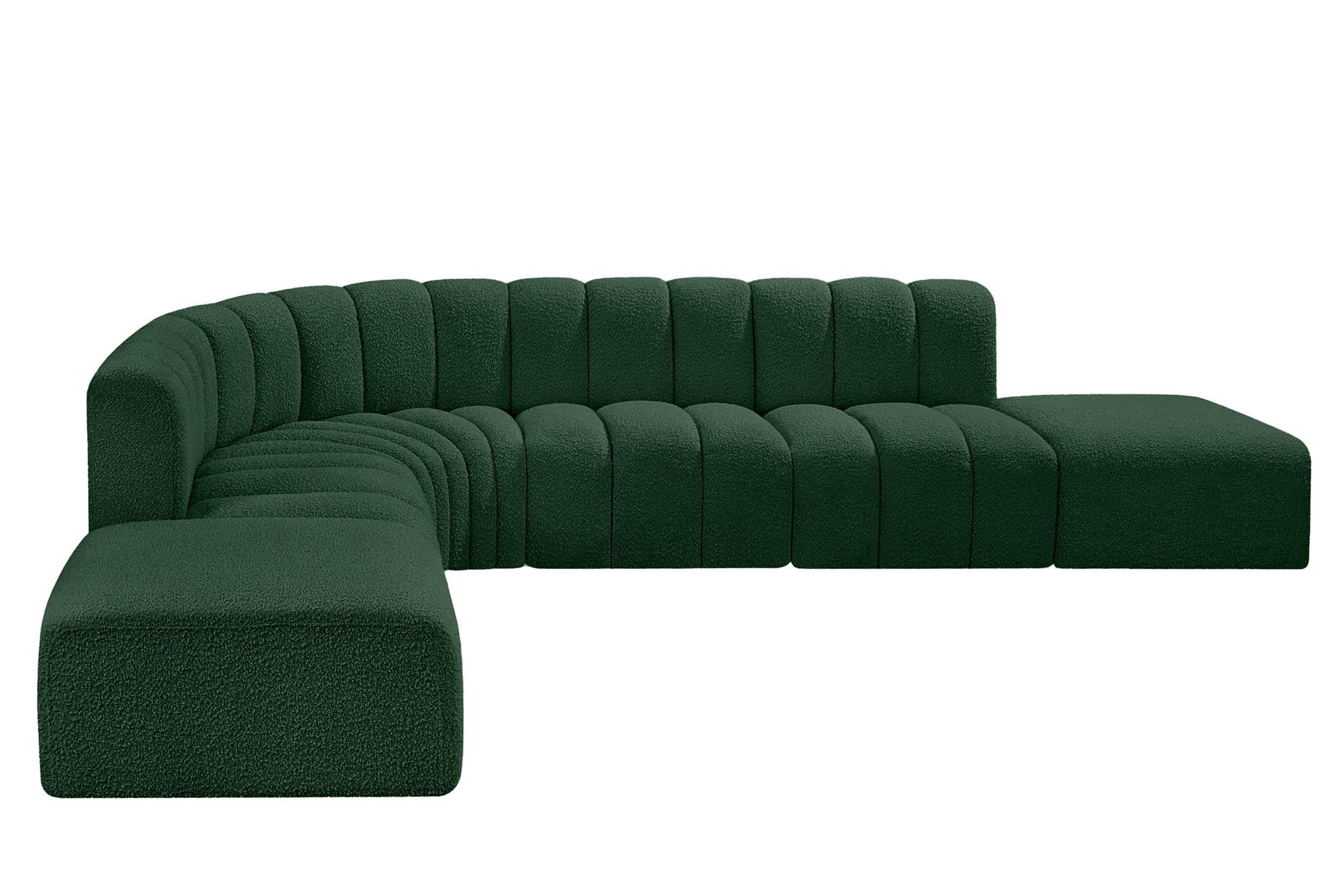 

    
Meridian Furniture ARC 102Green-S7A Modular Sectional Sofa Green 102Green-S7A
