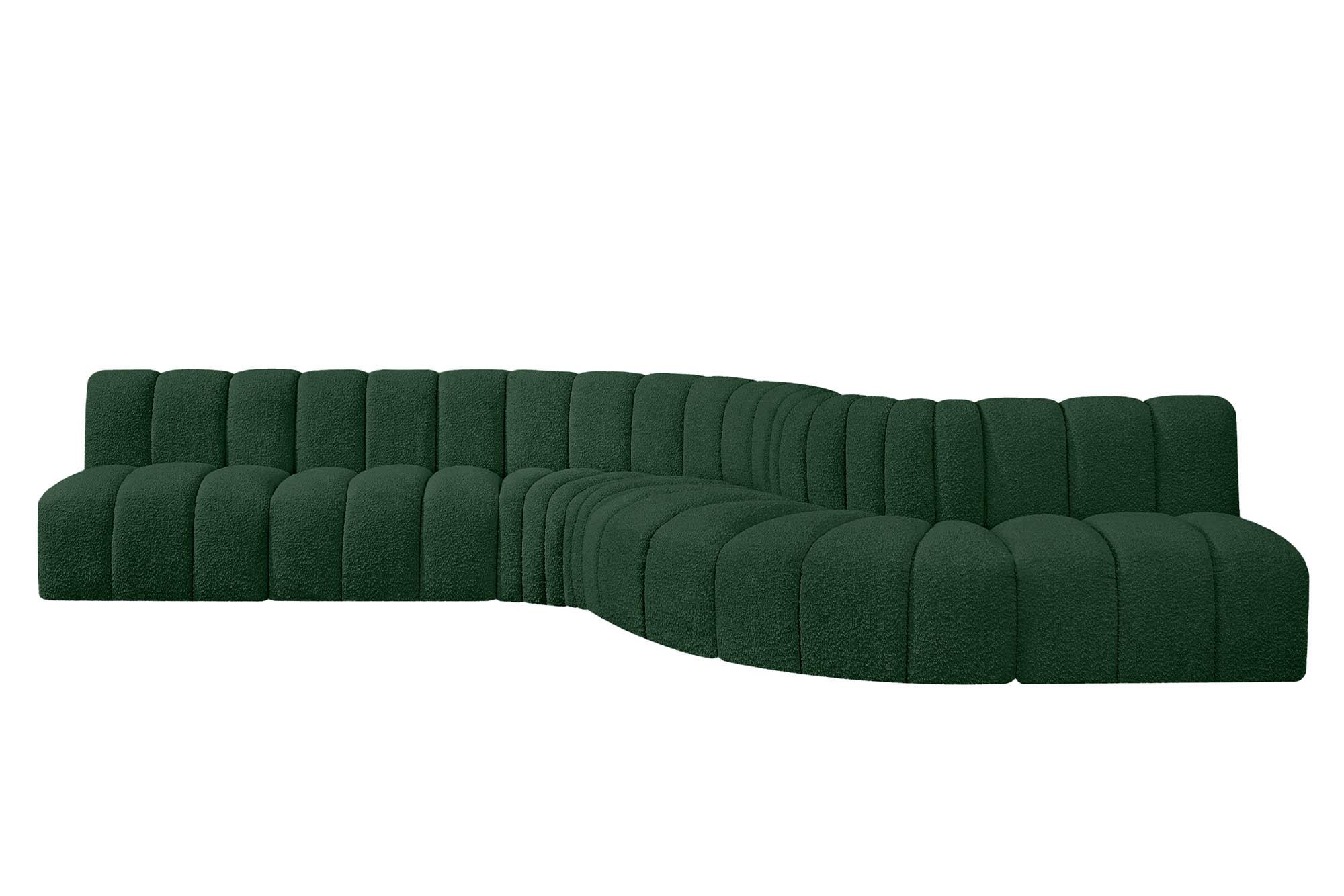 

    
102Green-S7C Meridian Furniture Modular Sectional Sofa
