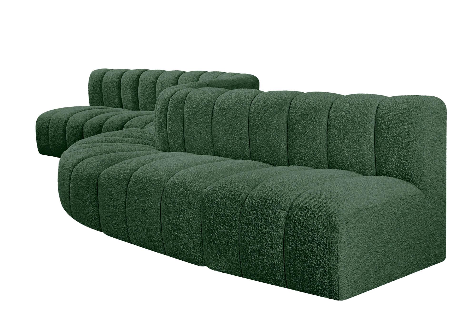 

        
Meridian Furniture ARC 102Green-S8C Modular Sectional Sofa Green Boucle 094308297729
