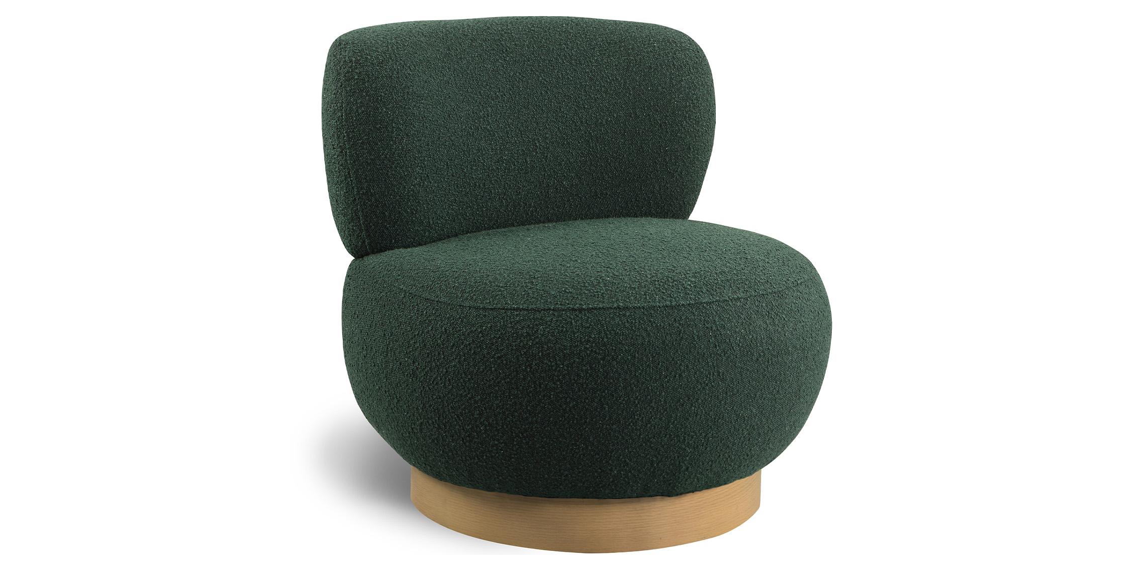 Contemporary, Modern Accent Chair CALAIS 556Green 556Green in Green 