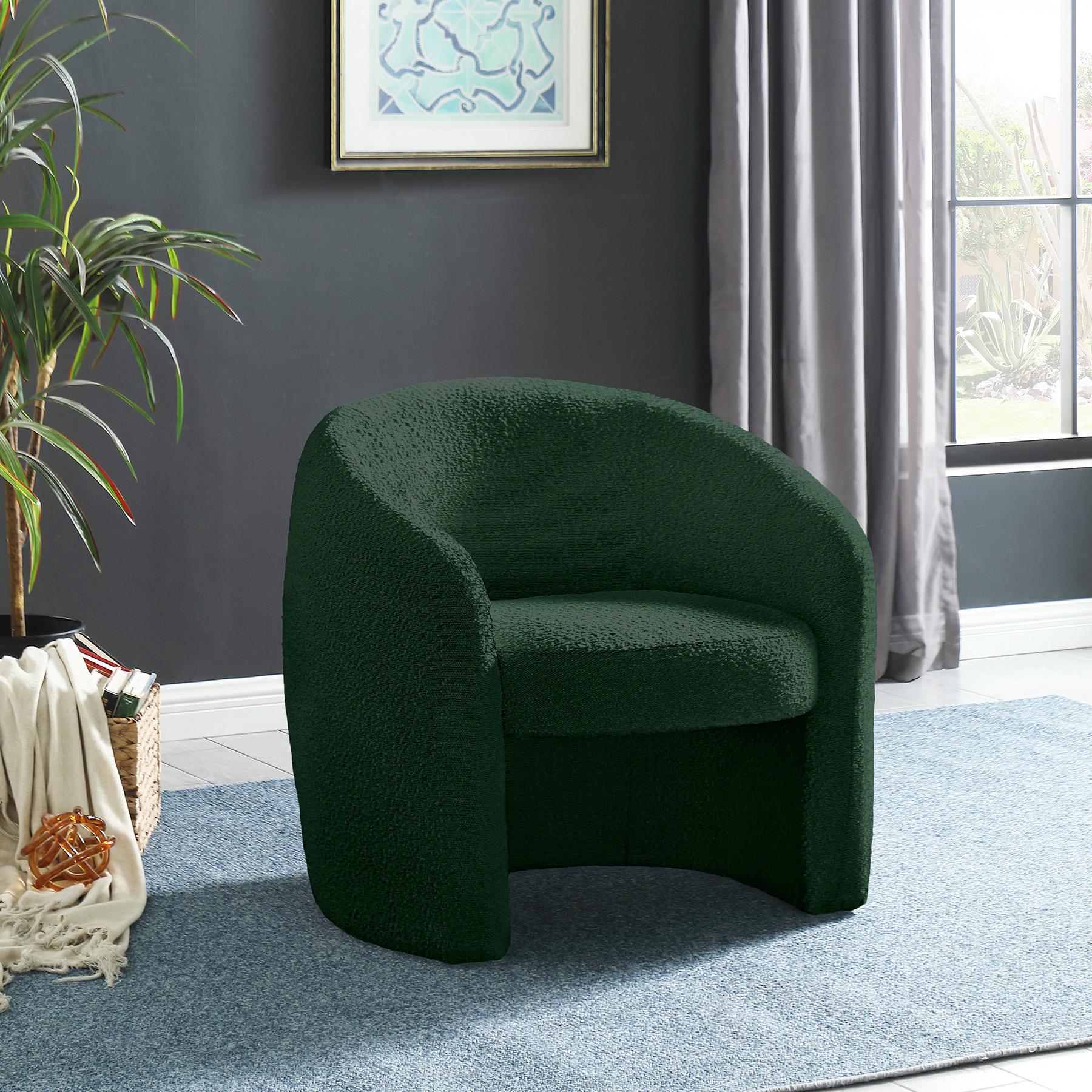 

        
Meridian Furniture ACADIA 543Green-Set Accent Chair Set Green Boucle Fabric 94308265131
