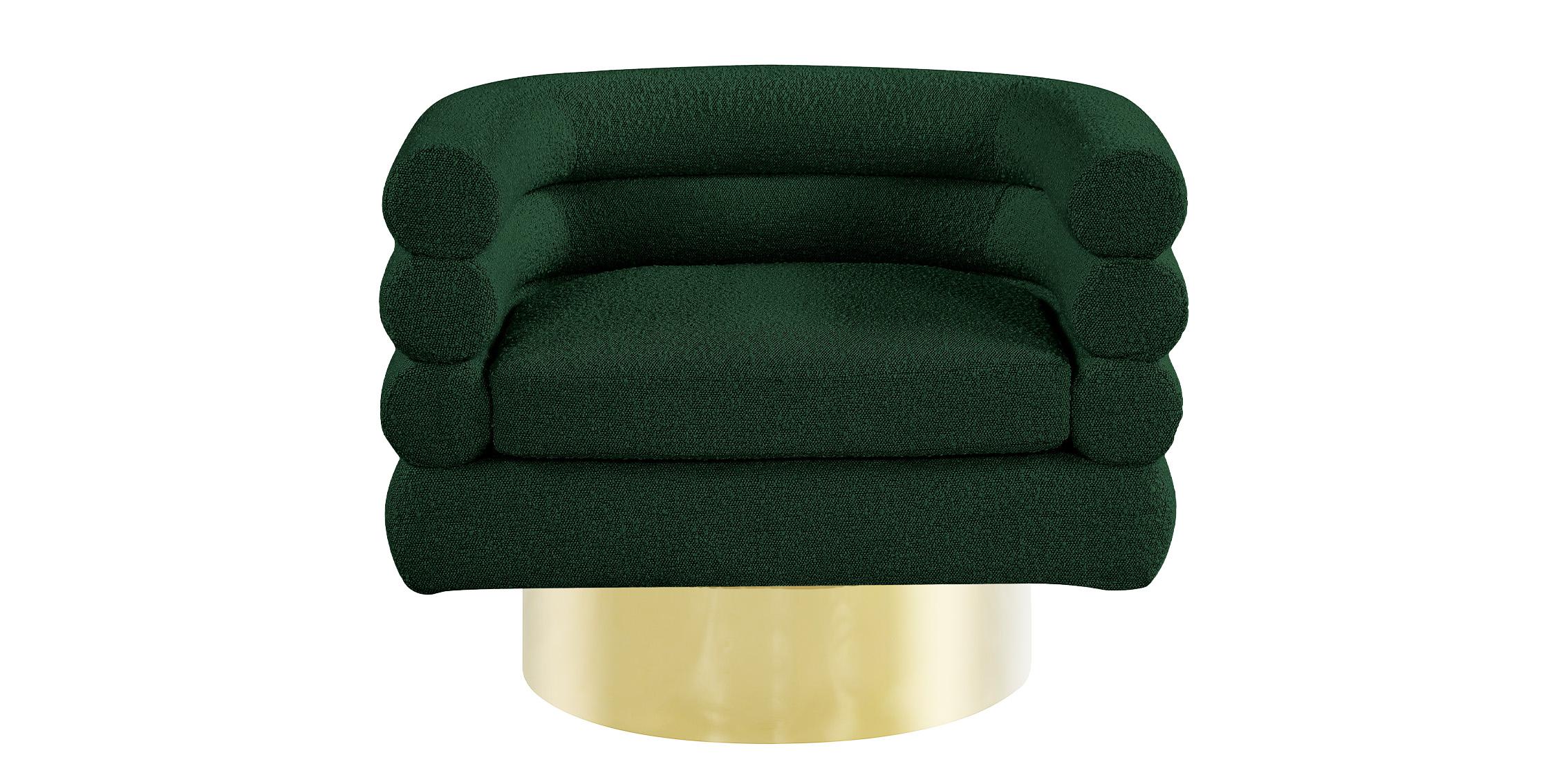 

    
544Green-Set-2 Green Boucle Fabric Accent Chair Set 2Pcs TESSA 544Green Meridian Modern

