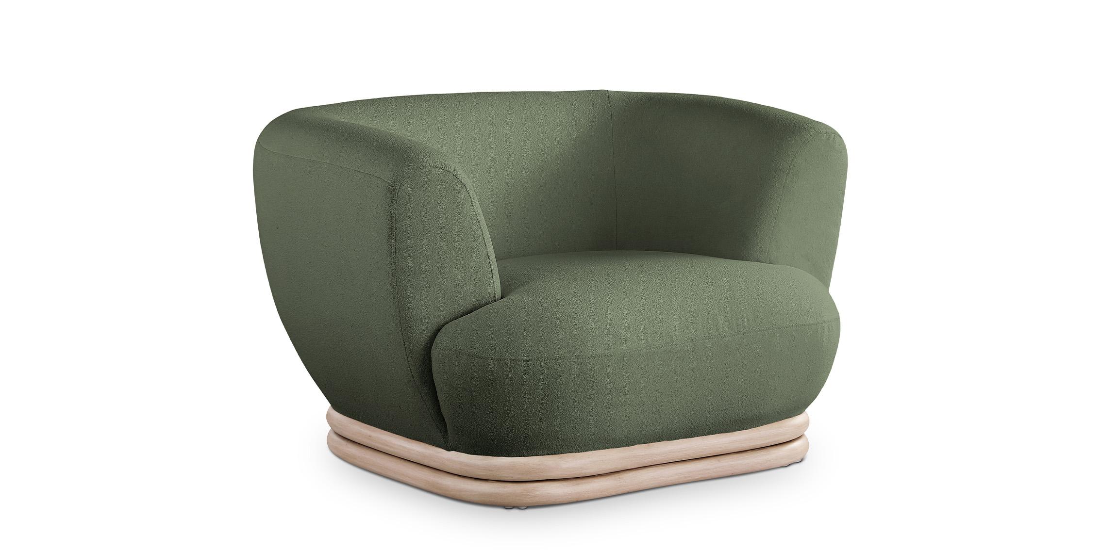 Contemporary, Modern Arm Chair KIPTON 648Green-C 648Green-C in Green 