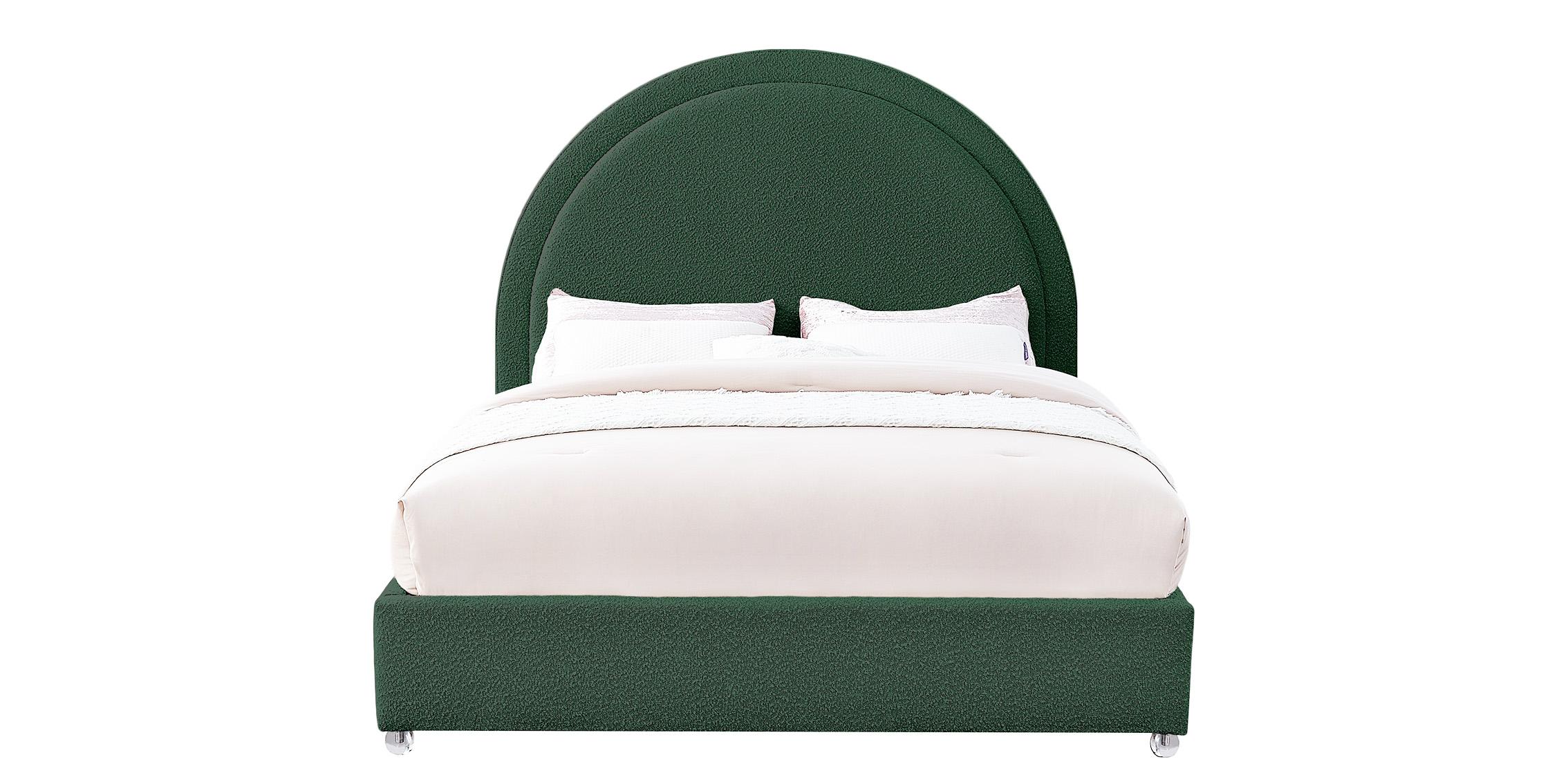 

        
Meridian Furniture MILO MiloGreen-F Platform Bed Green Boucle Fabric 094308265810

