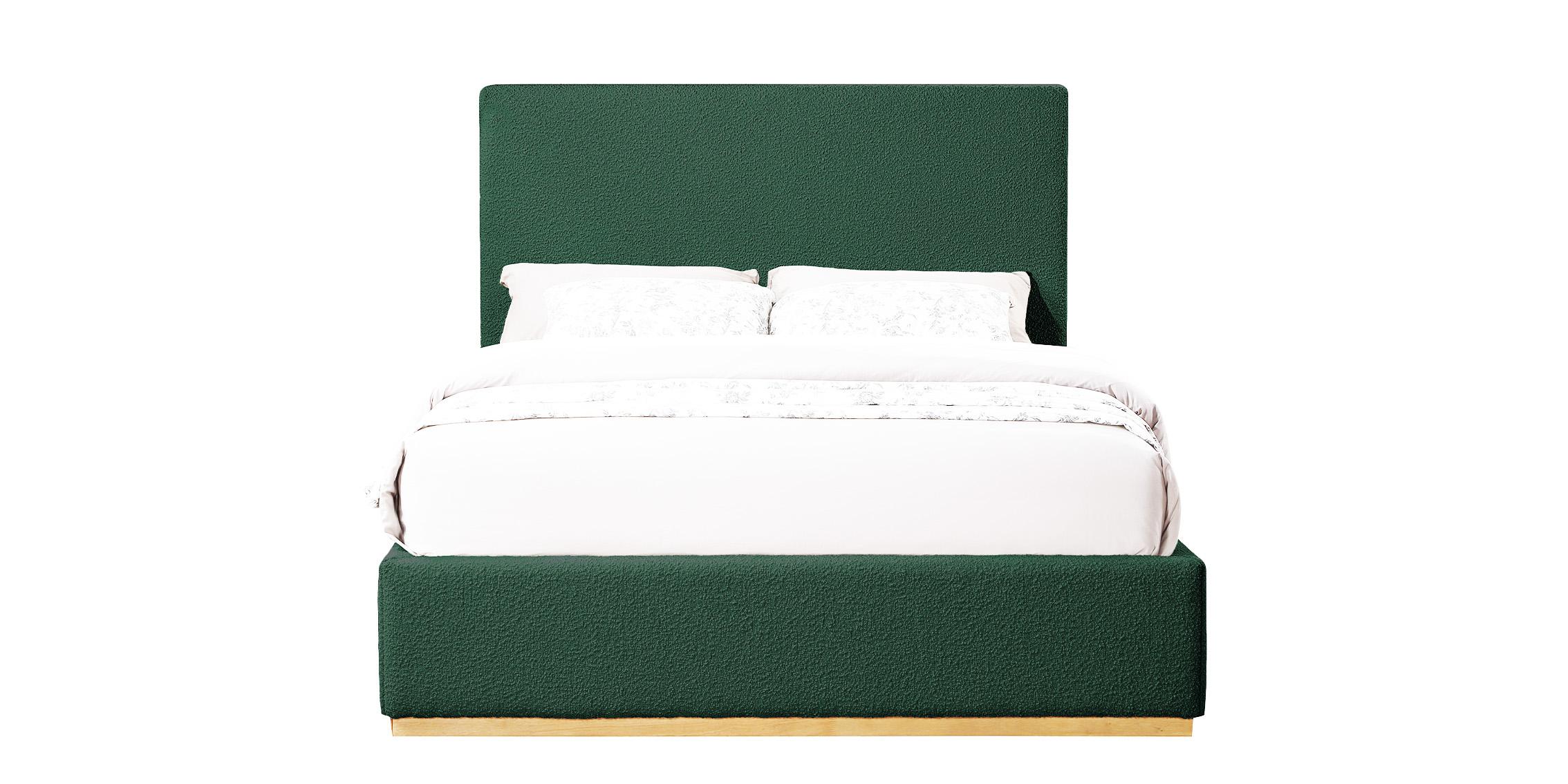 

        
Meridian Furniture MONACO MonacoGreen-F Platform Bed Green Boucle Fabric 94308271170
