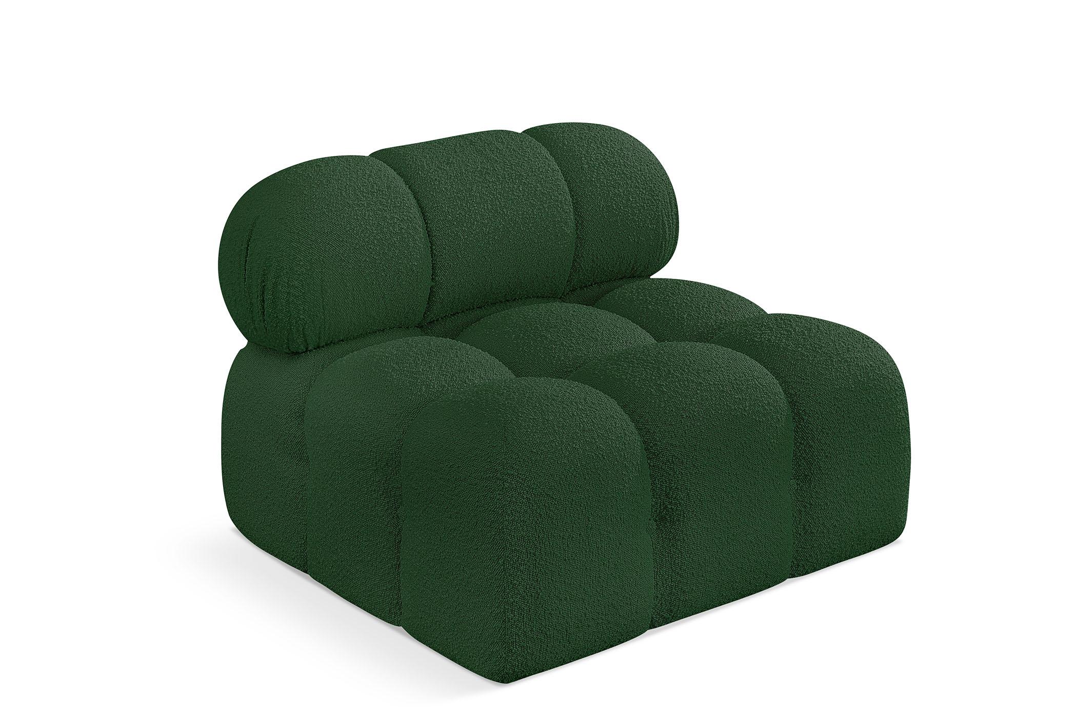 Contemporary, Modern Armless Chair AMES 611Green-Armless 611Green-Armless in Green 