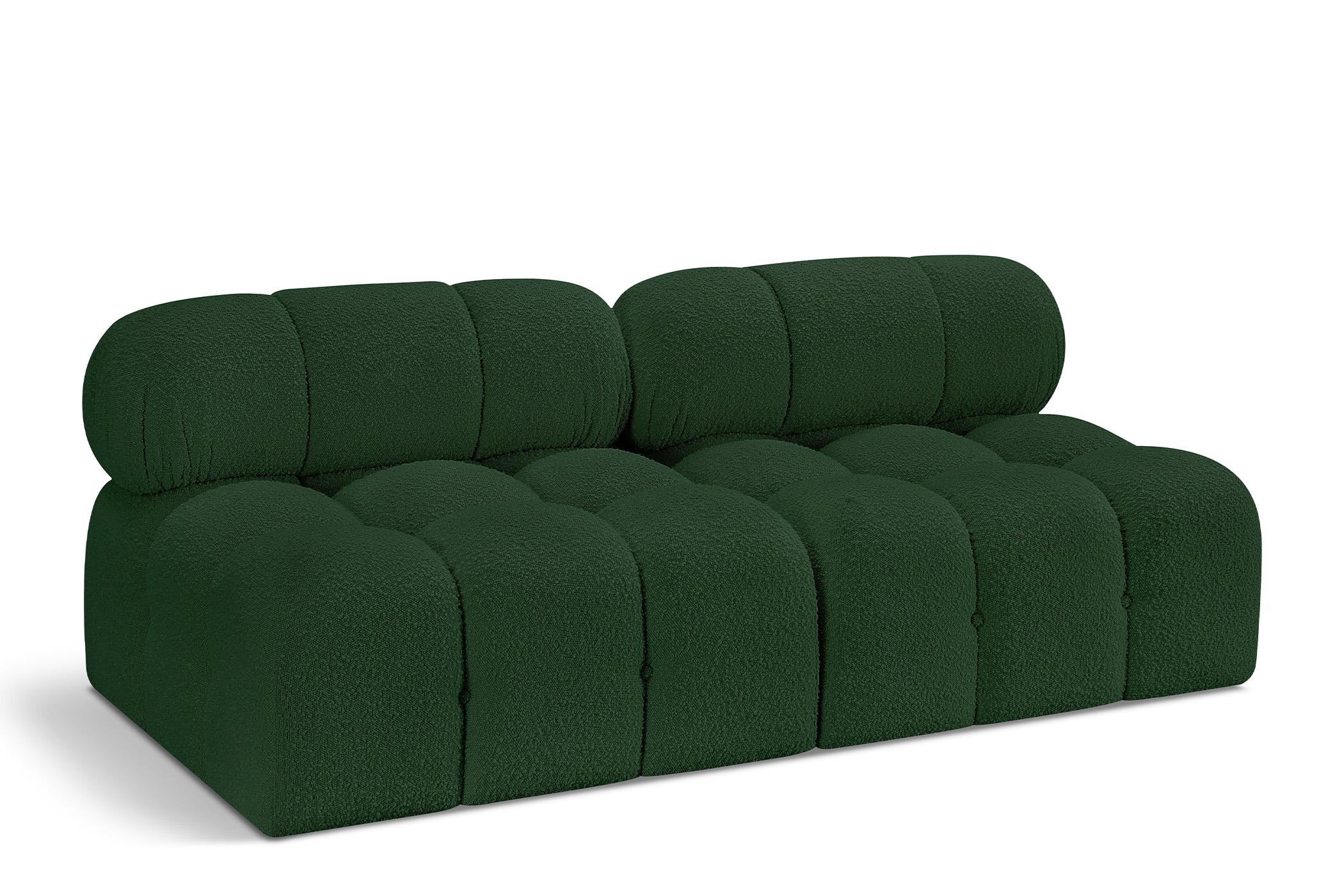 

    
Green Boucle Modular Sofa AMES 611Green-S68B Meridian Modern Contemporary
