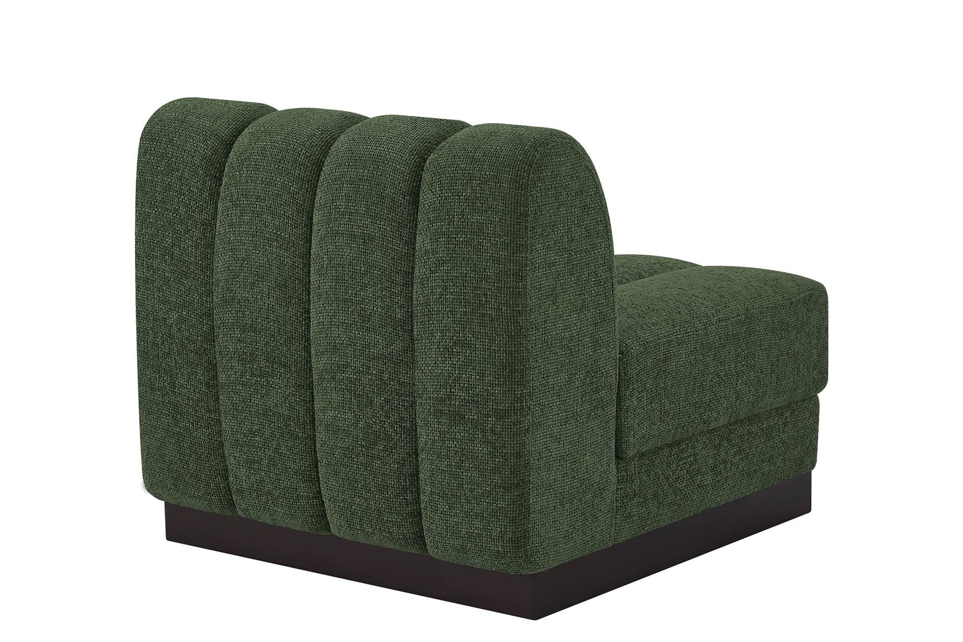 

        
Meridian Furniture QUINN 124Green-Armless Armless Chair Green Chenille 094308292304

