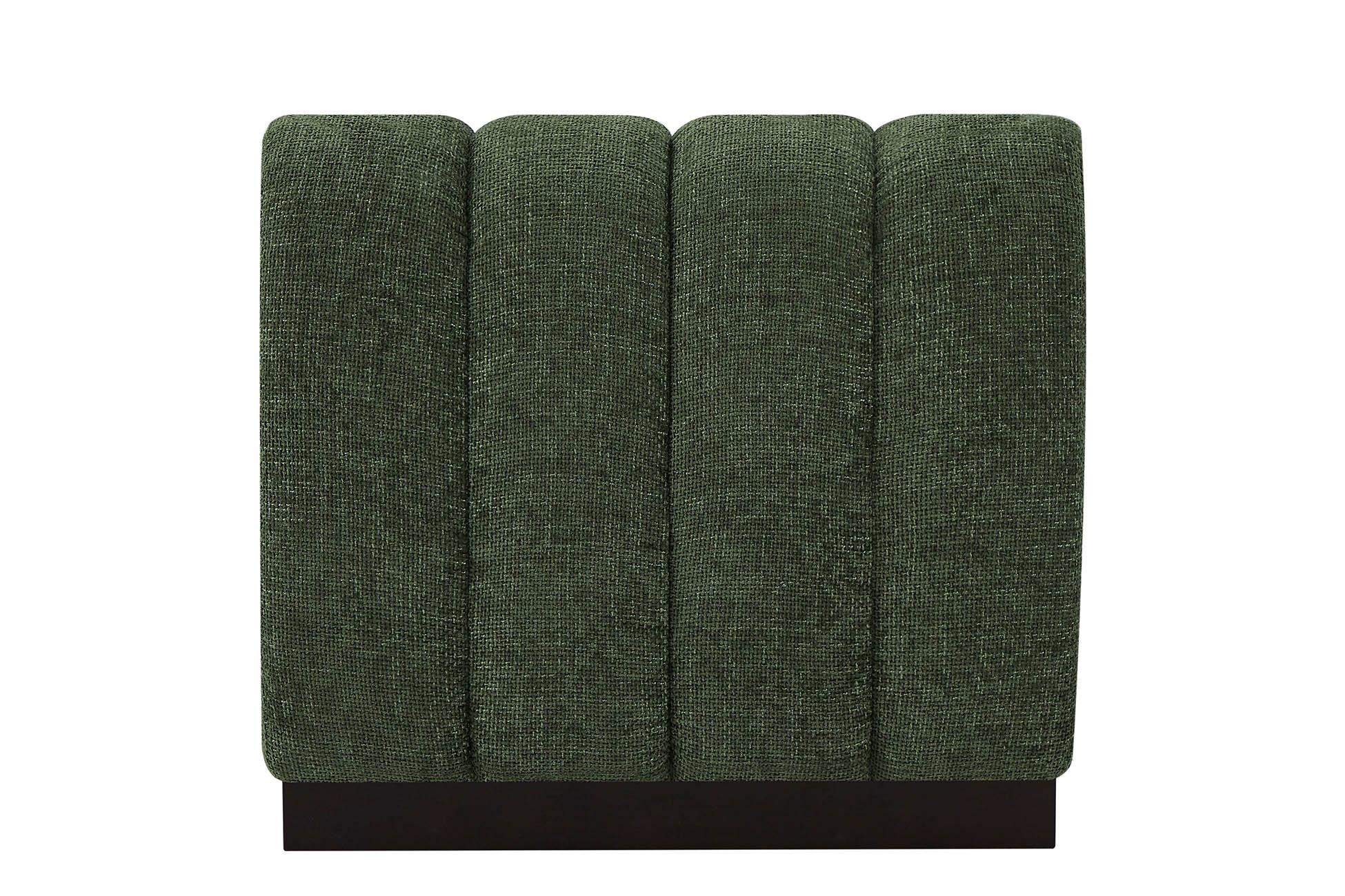 

    
124Green-Armless Green Chenille Armless Chair QUINN 124Green-Armless Meridian Contemporary
