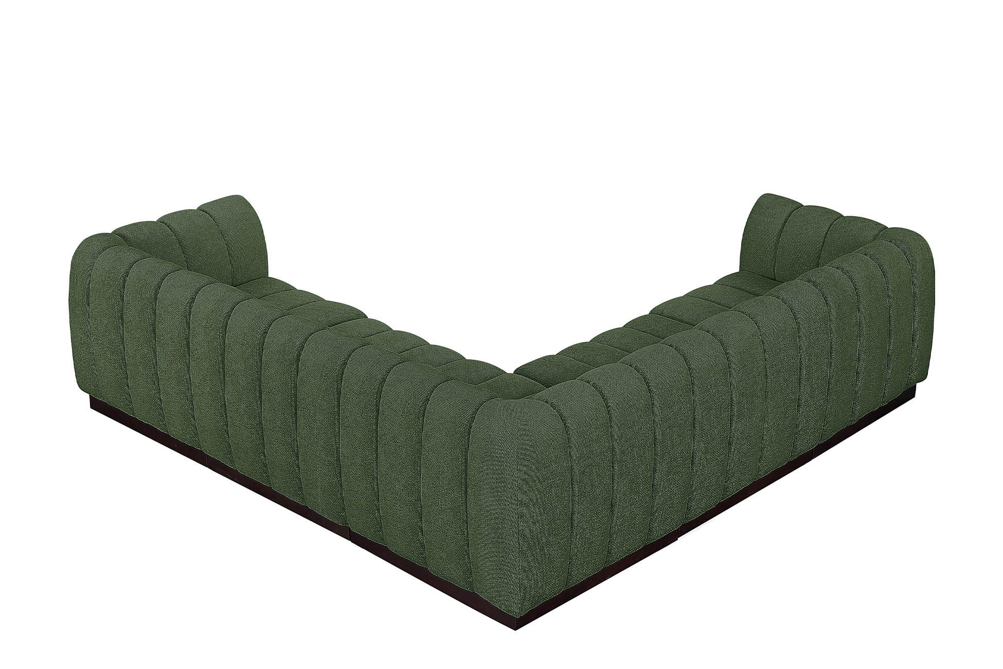 

        
Meridian Furniture QUINN 124Green-Sec5C Modular Sectional Green Chenille 094308312644

