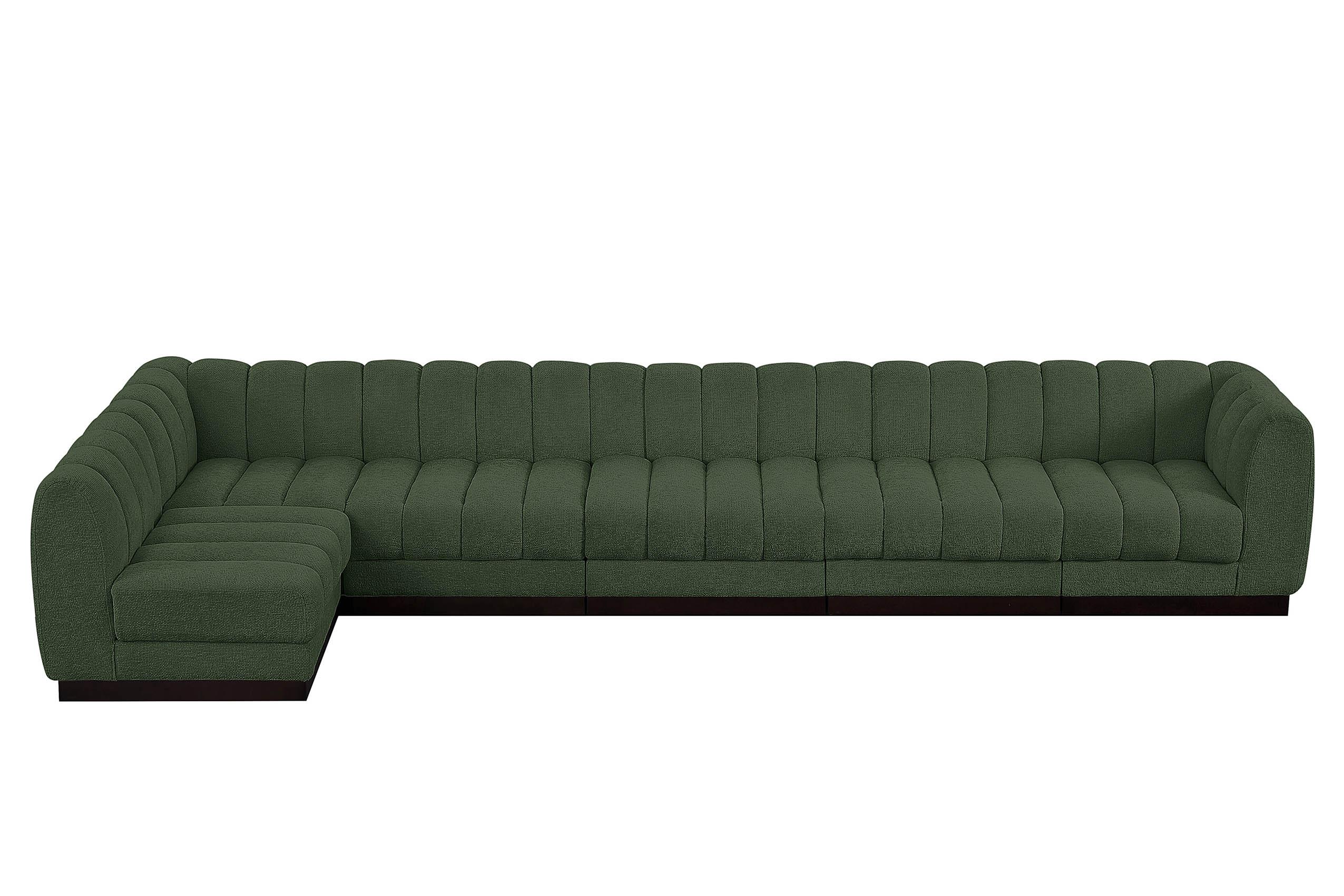

    
Meridian Furniture QUINN 124Green-Sec6B Modular Sectional Green 124Green-Sec6B
