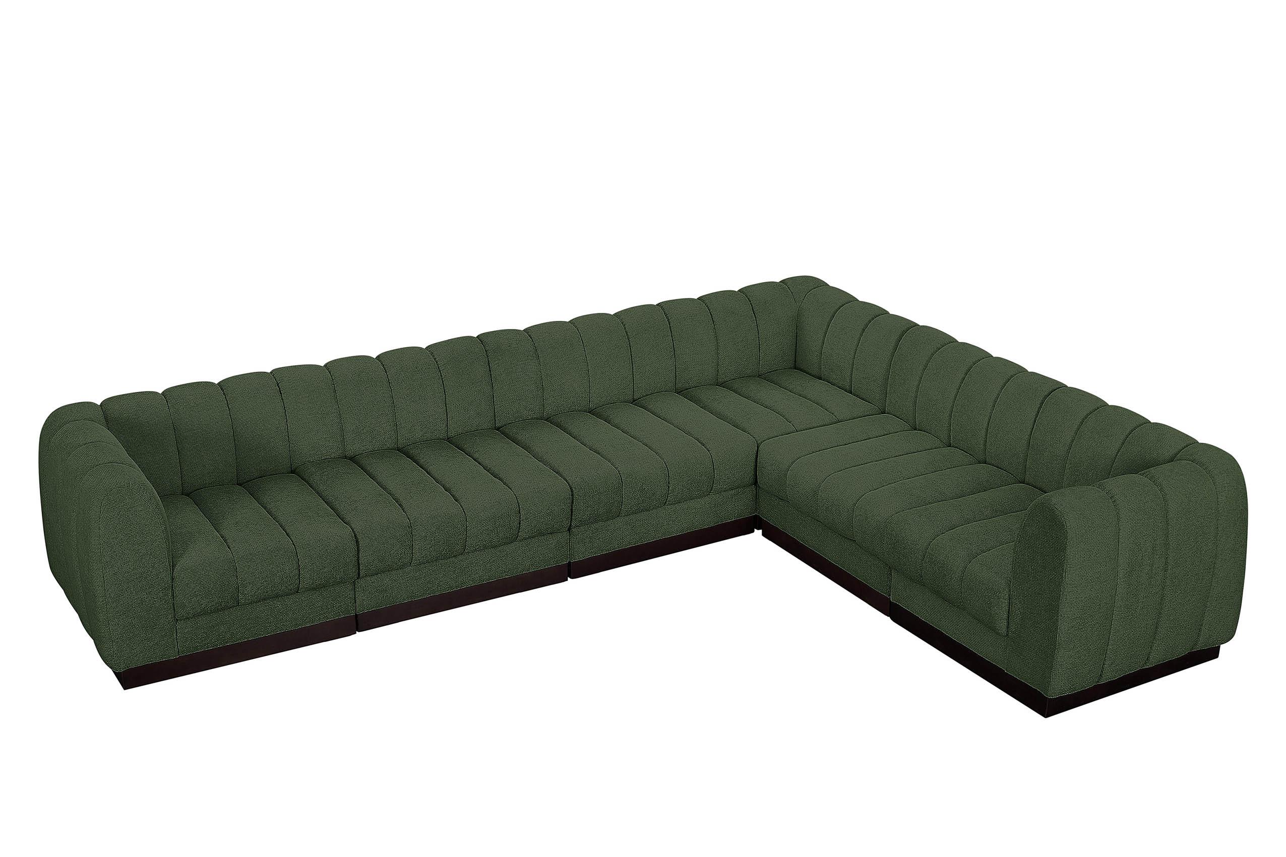 

    
Meridian Furniture QUINN 124Green-Sec6C Modular Sectional Green 124Green-Sec6C
